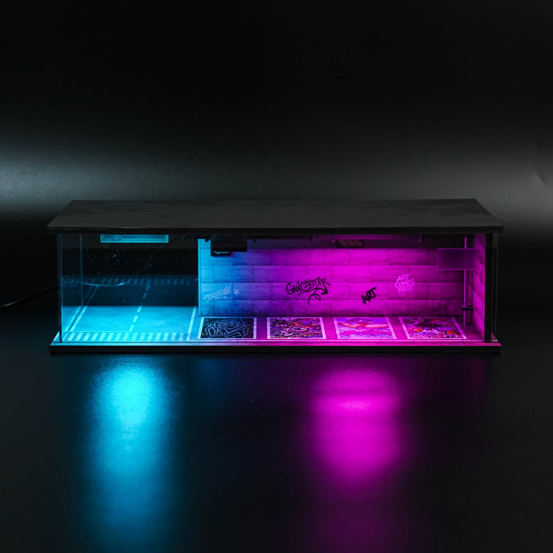 Diorama Cyberpunk 04 Moreart - model 1:64