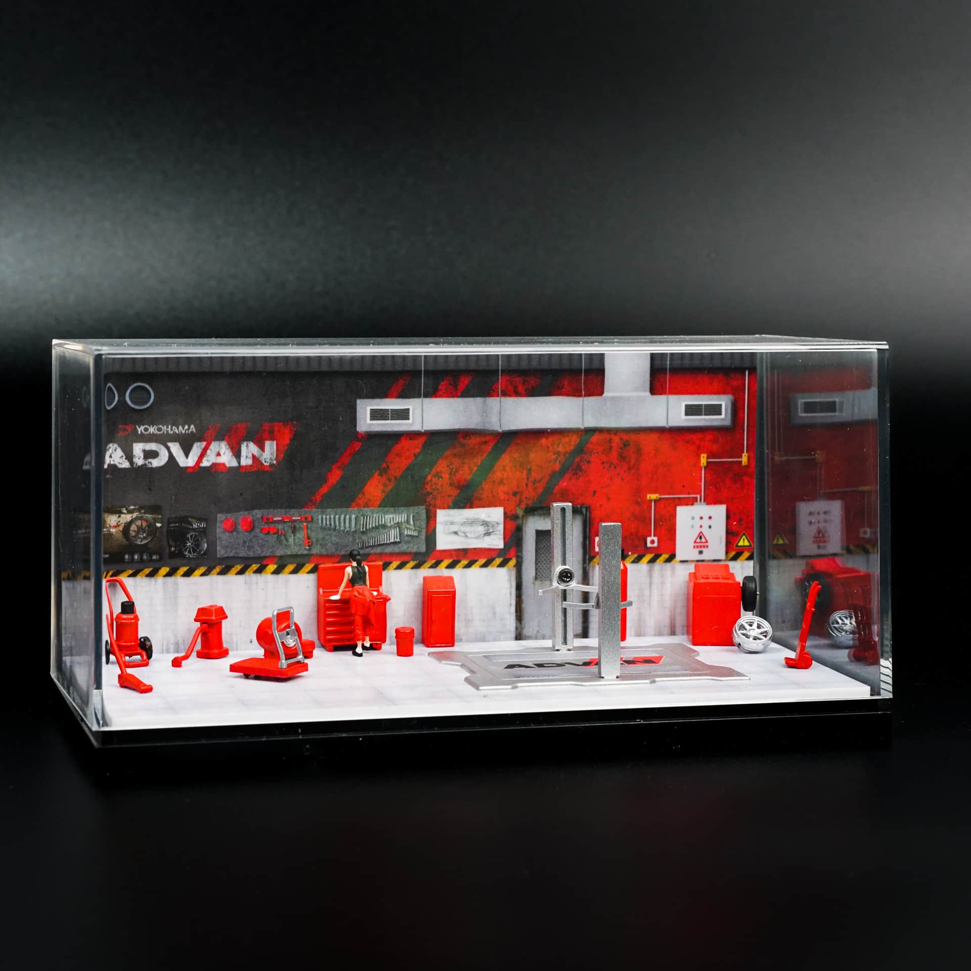 Diorama Warsztat ADVAN Inny - model 1:64