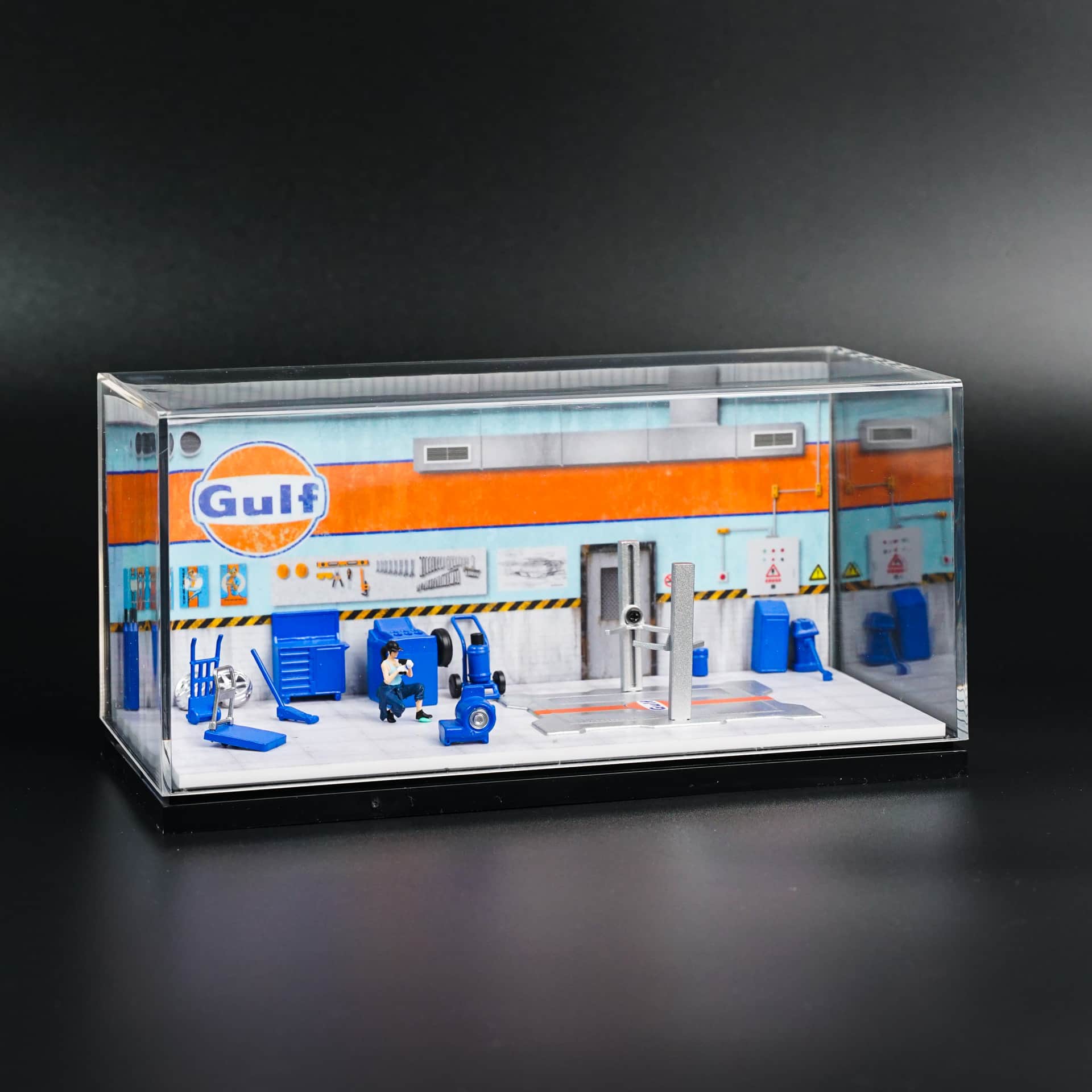 Diorama warsztat Gulf Moreart - model 1:64 - zdjęcie 1