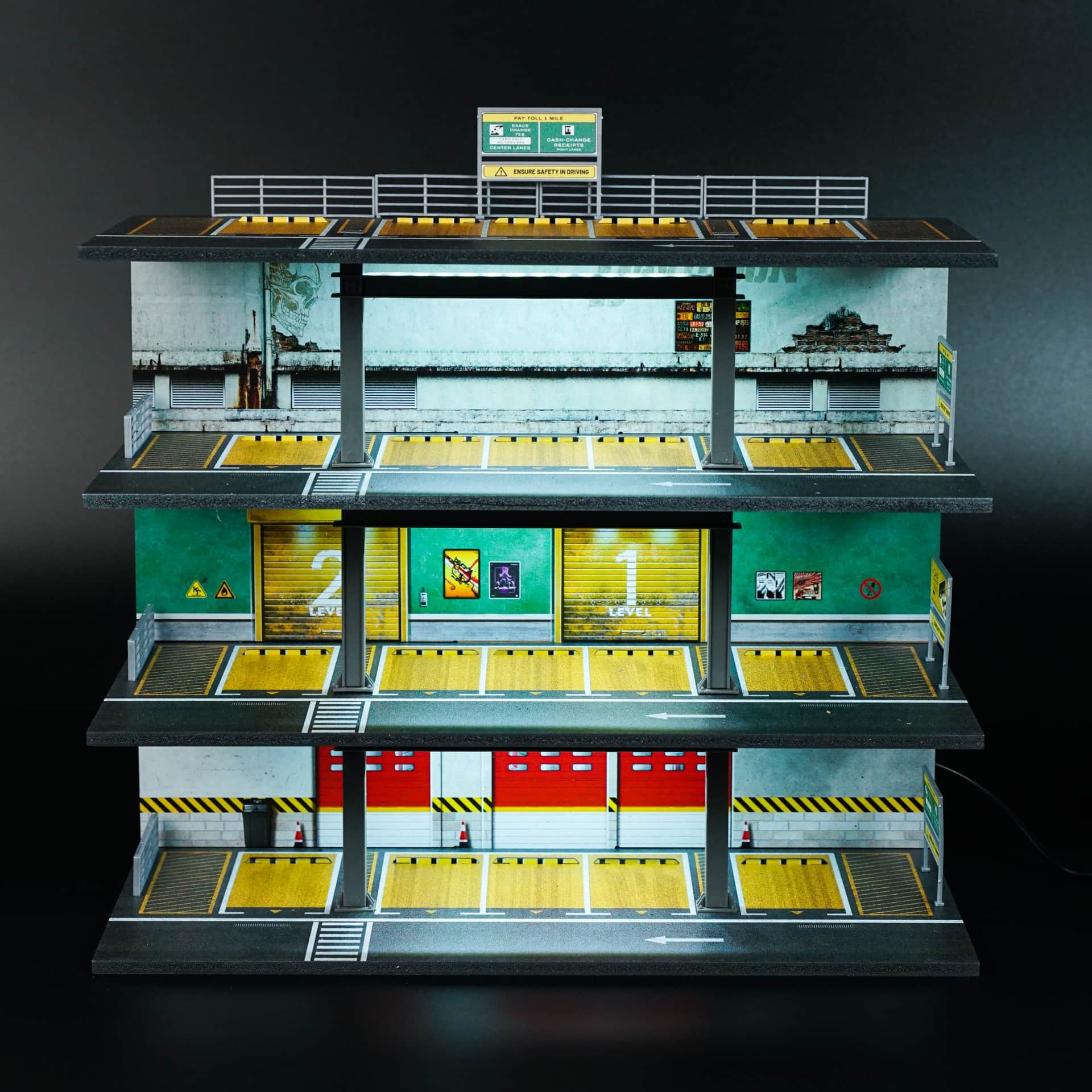 Garaż LED – American Inny - model 1:64