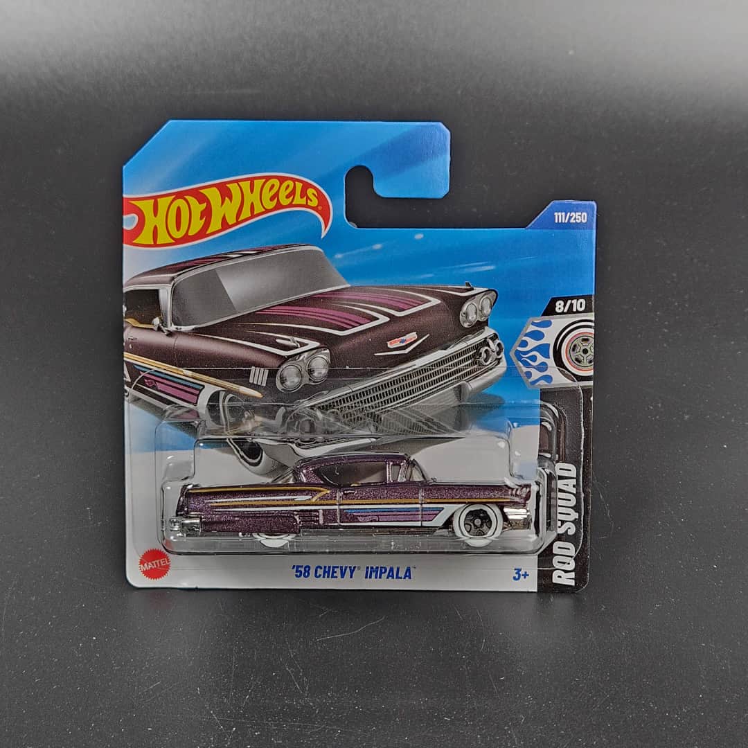 '58 Chevy Impala Hot Wheels - model 1:64