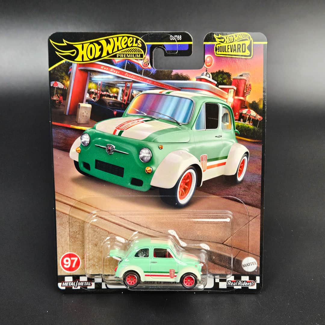 '60s Fiat 500 D Modificado Hot Wheels - model 1:64