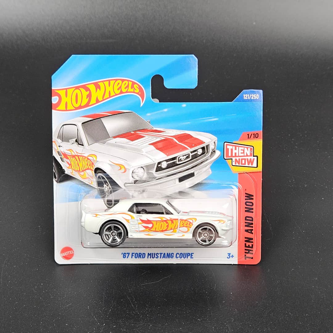 '67 Ford Mustang Coupe Hot Wheels - model 1:64