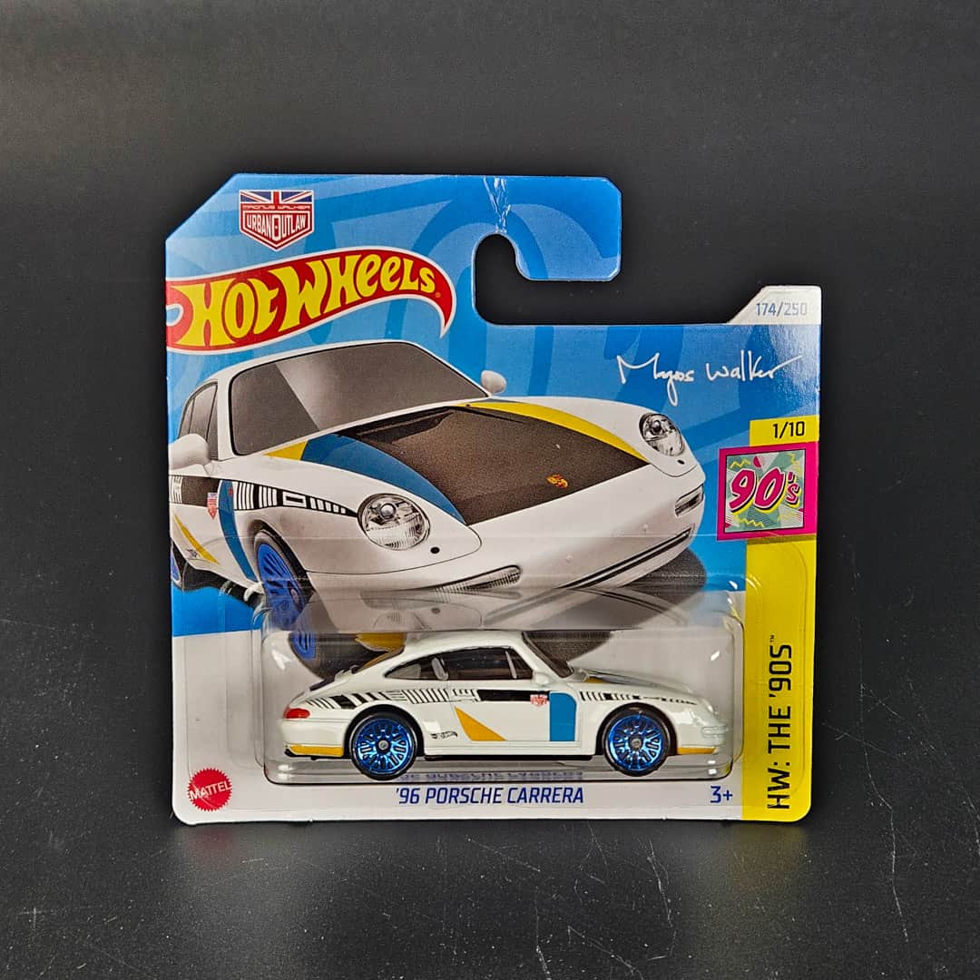 '96 Porsche Carrera Hot Wheels - model 1:64