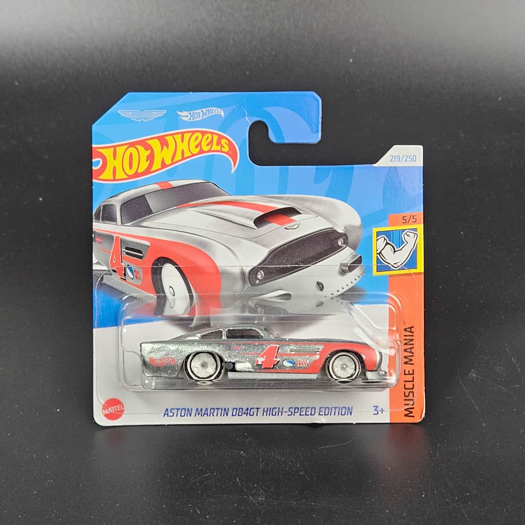 Aston Martin DB4GT High-Speed Edition Hot Wheels - model 1:64