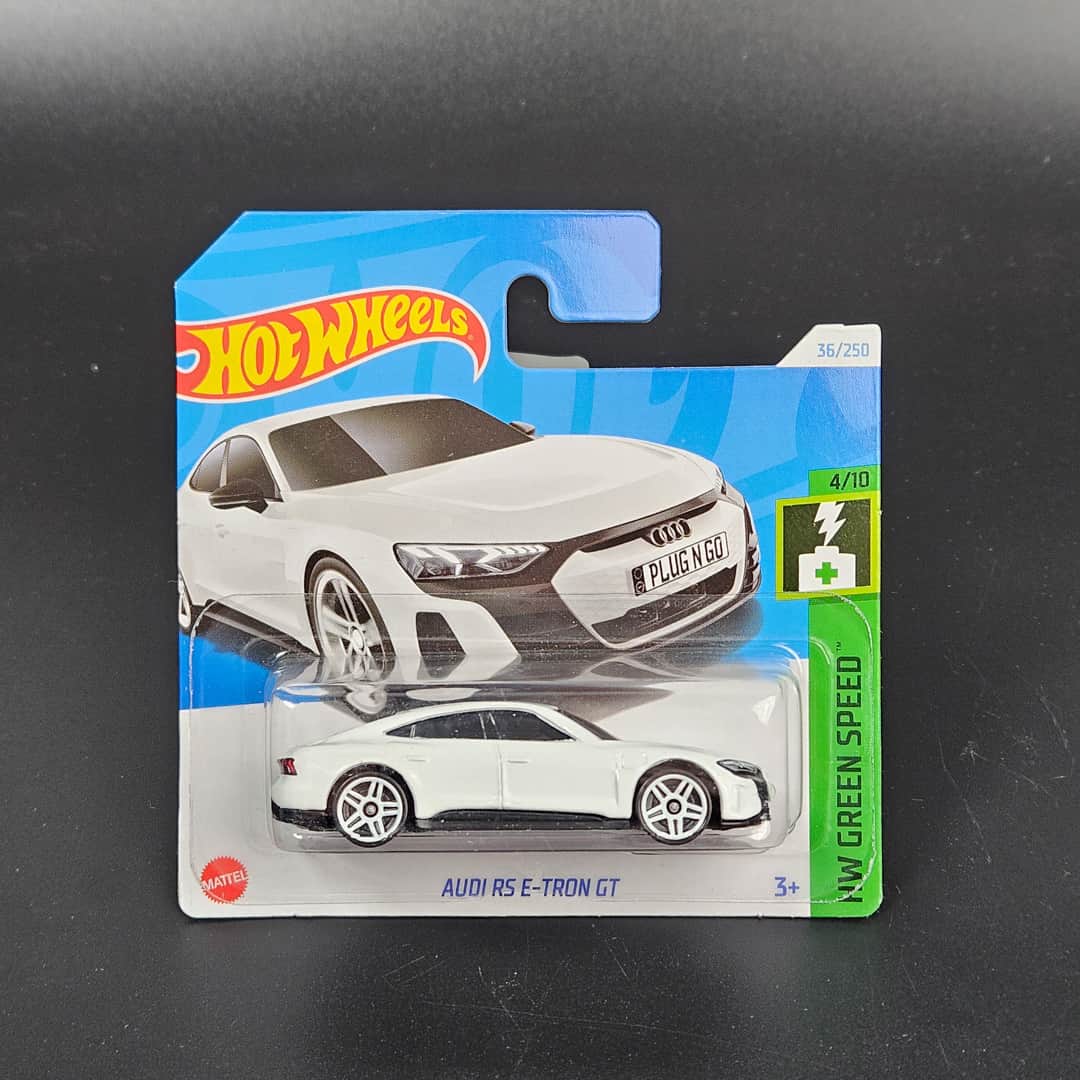Audi RS E-Tron GT Biały Hot Wheels - model 1:64