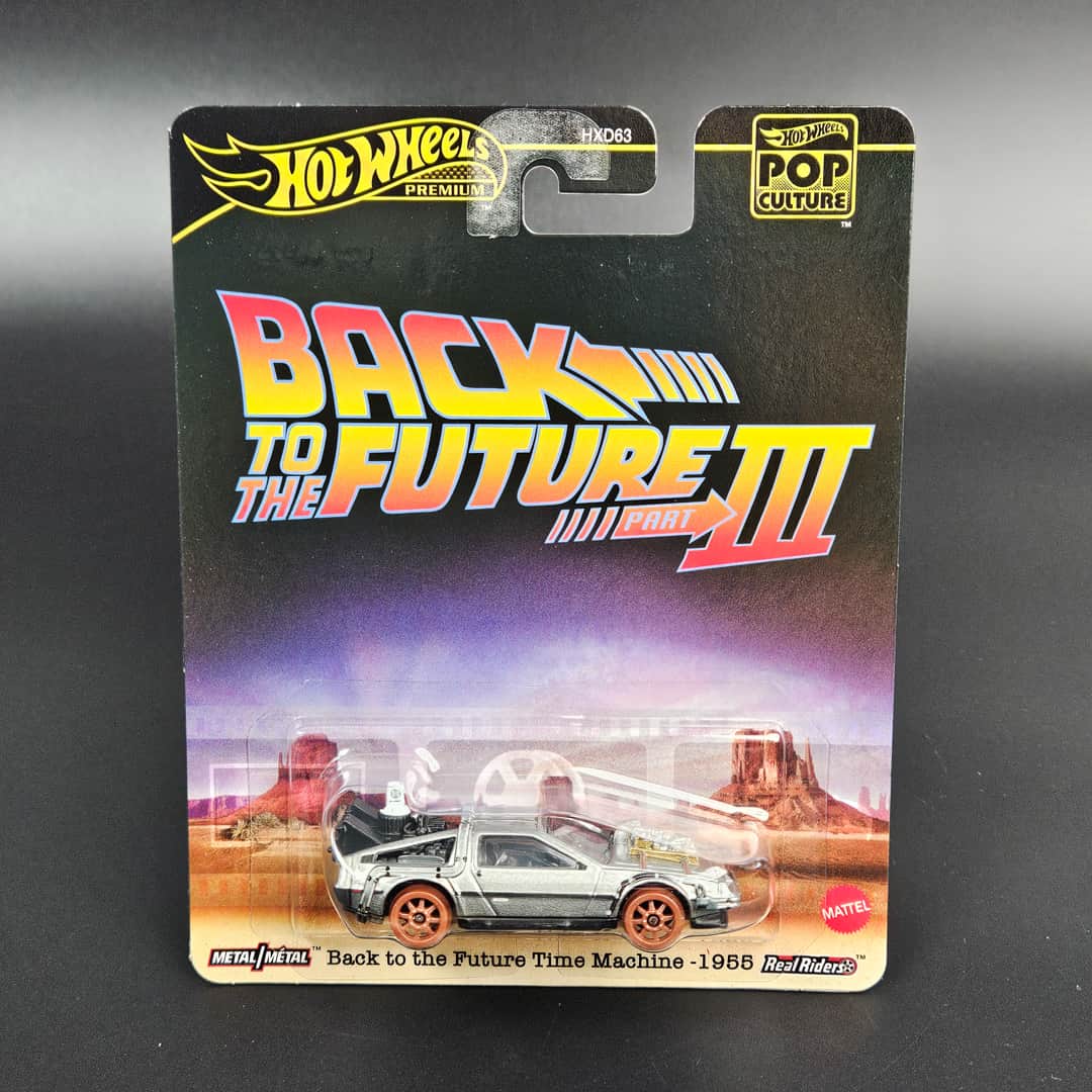 Back To The Future Time Machine - 1955 Hot Wheels - model 1:64