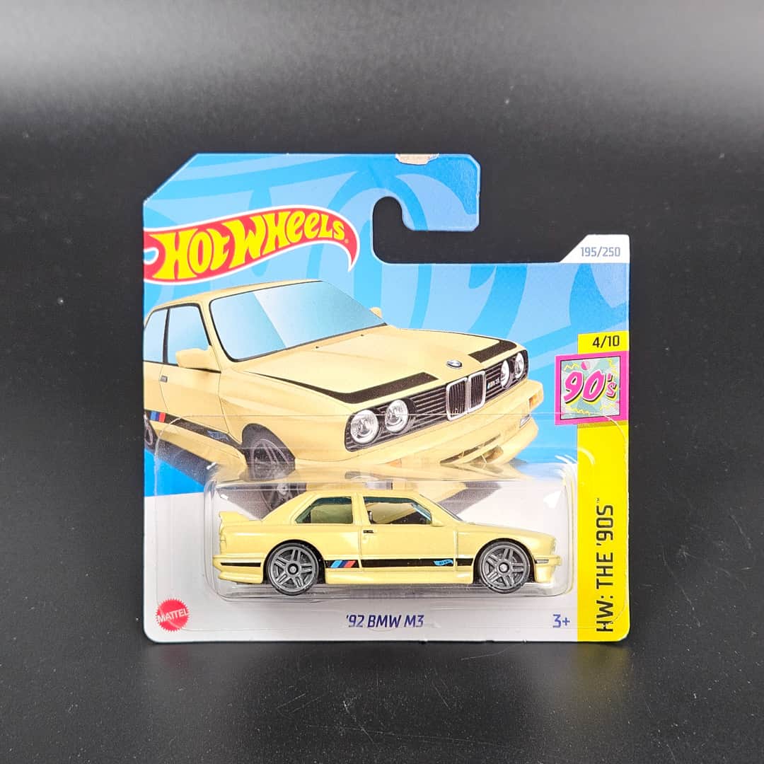 BMW M3 Złote Hot Wheels - model 1:64