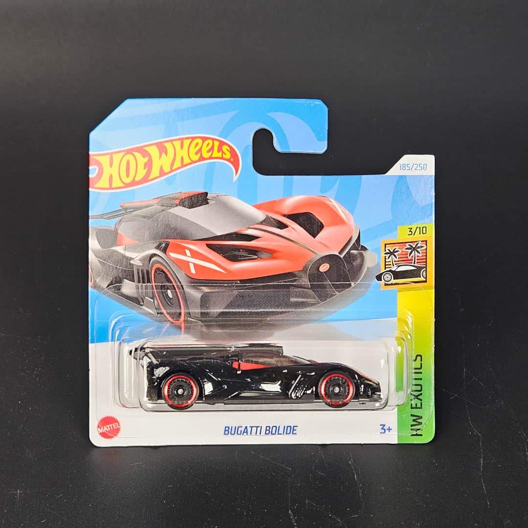 Bugatti Bolide Czerwony Hot Wheels - model 1:64