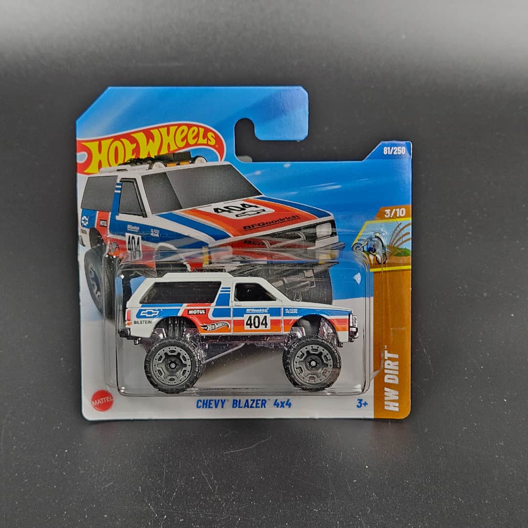 Chevy Blazer 4x4 Hot Wheels - model 1:64