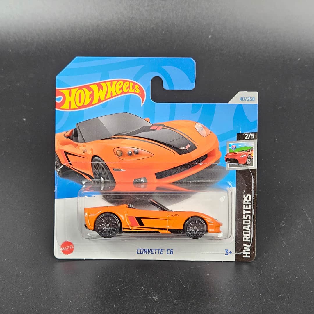 Corvette C6 Hot Wheels - model 1:64