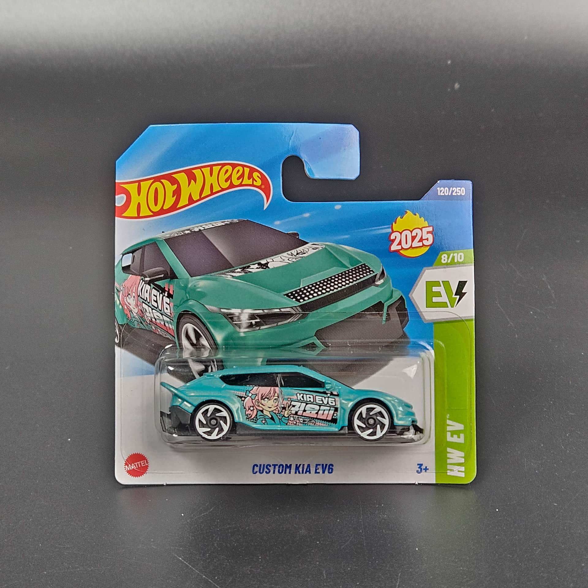 Custom Kia EV 6 Hot Wheels - model 1:64