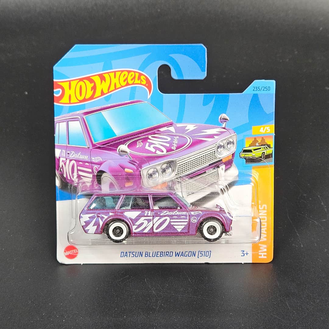 Datsun Bluebird Wagon Hot Wheels - model 1:64