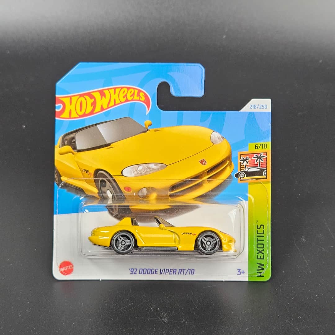 Dodge Viper RT/10 Żółty Hot Wheels - model 1:64