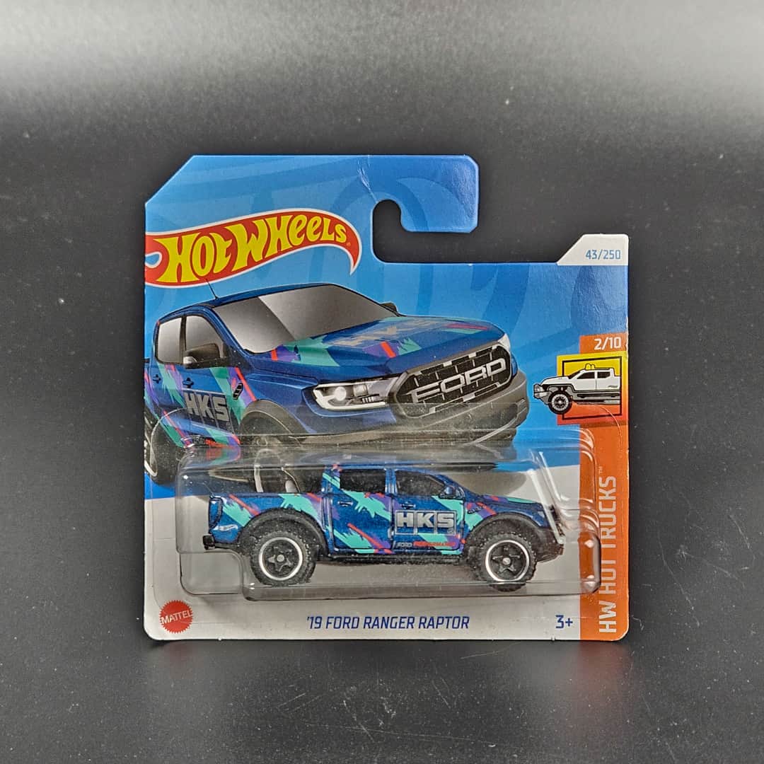 Ford Ranger Raptor HKS Hot Wheels - model 1:64
