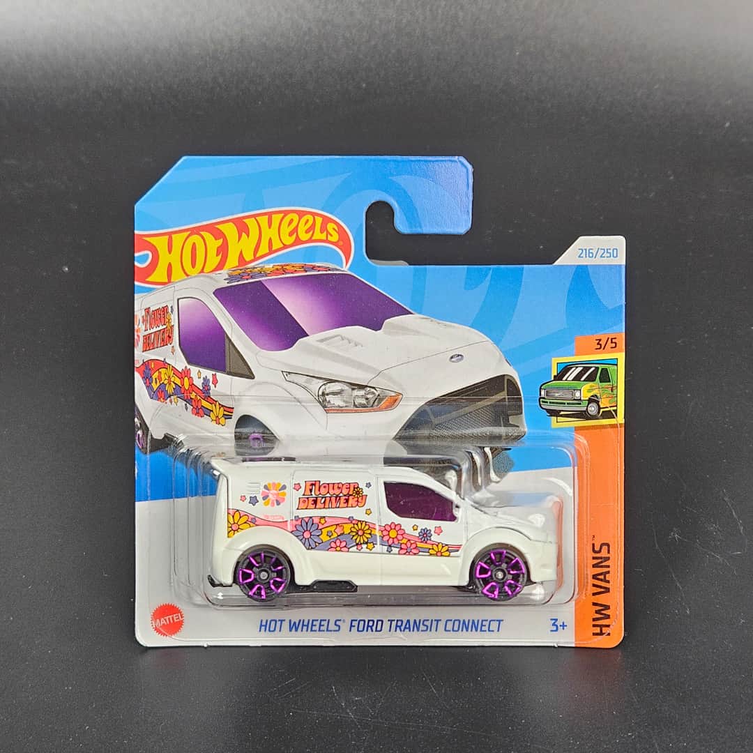 Ford Transit Connect Hot Wheels - model 1:64