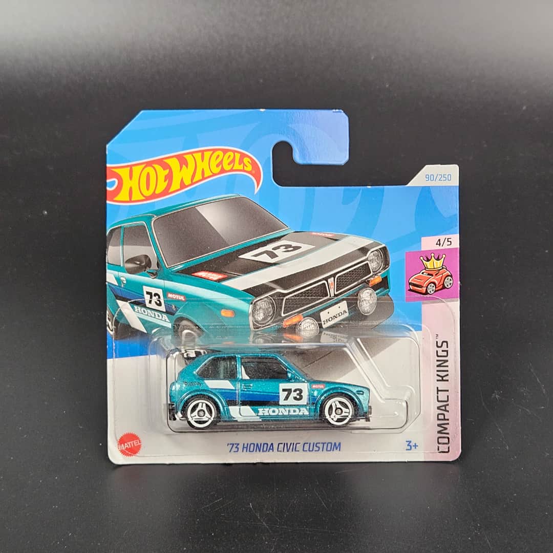 Honda Civic Custom Turkusowa Hot Wheels - model 1:64