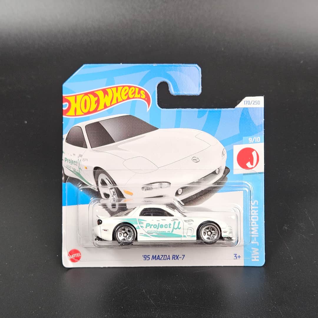 Mazda RX-7 Biała Hot Wheels - model 1:64