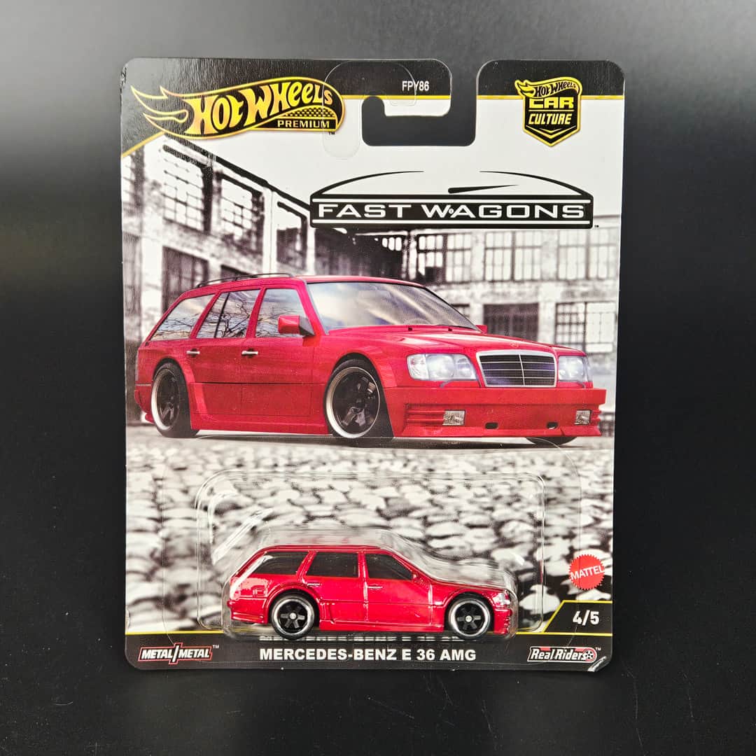 Mercedes-Benz E 36 AMG Hot Wheels - model 1:64