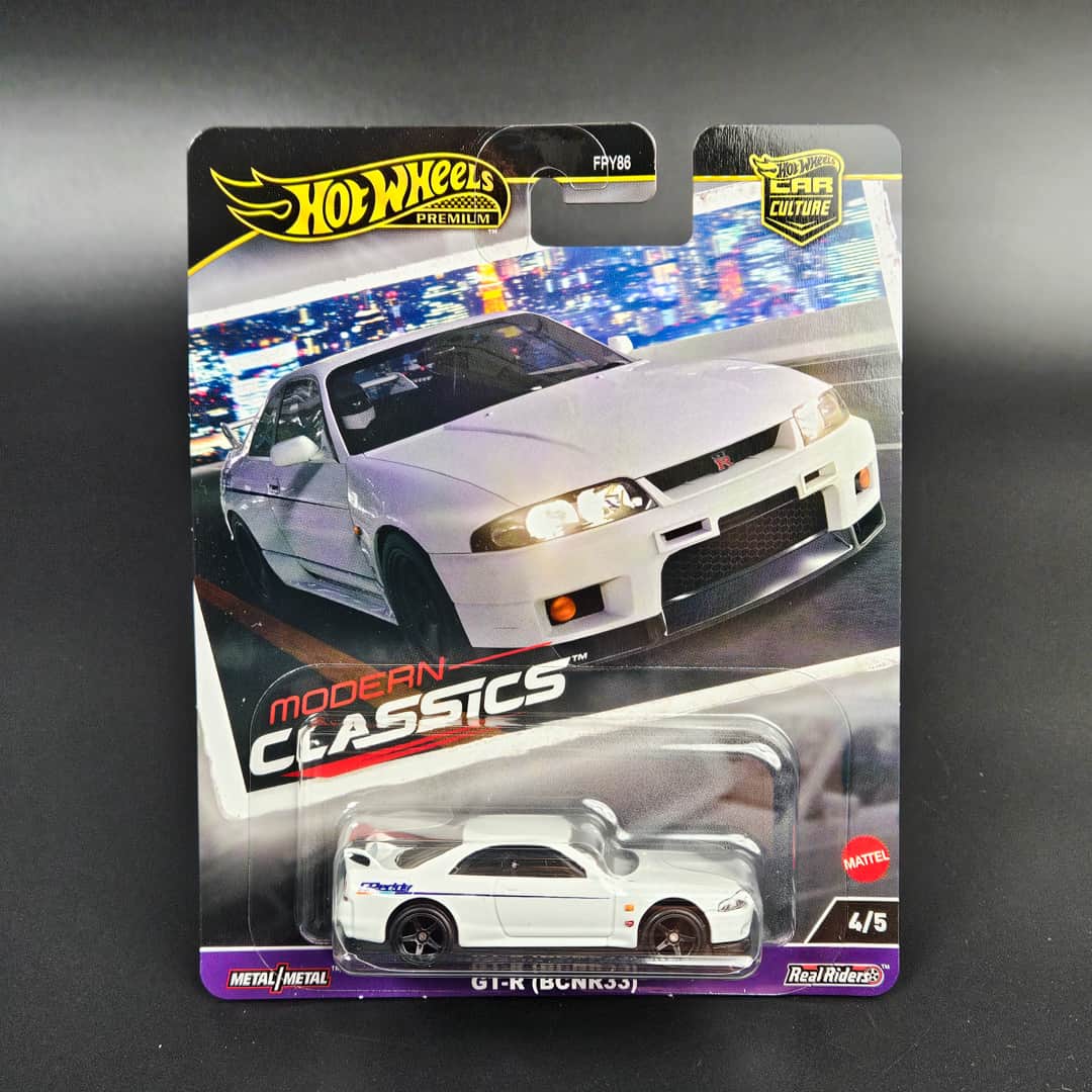 Nissan Skyline GT-R (BCNR33) Hot Wheels - model 1:64