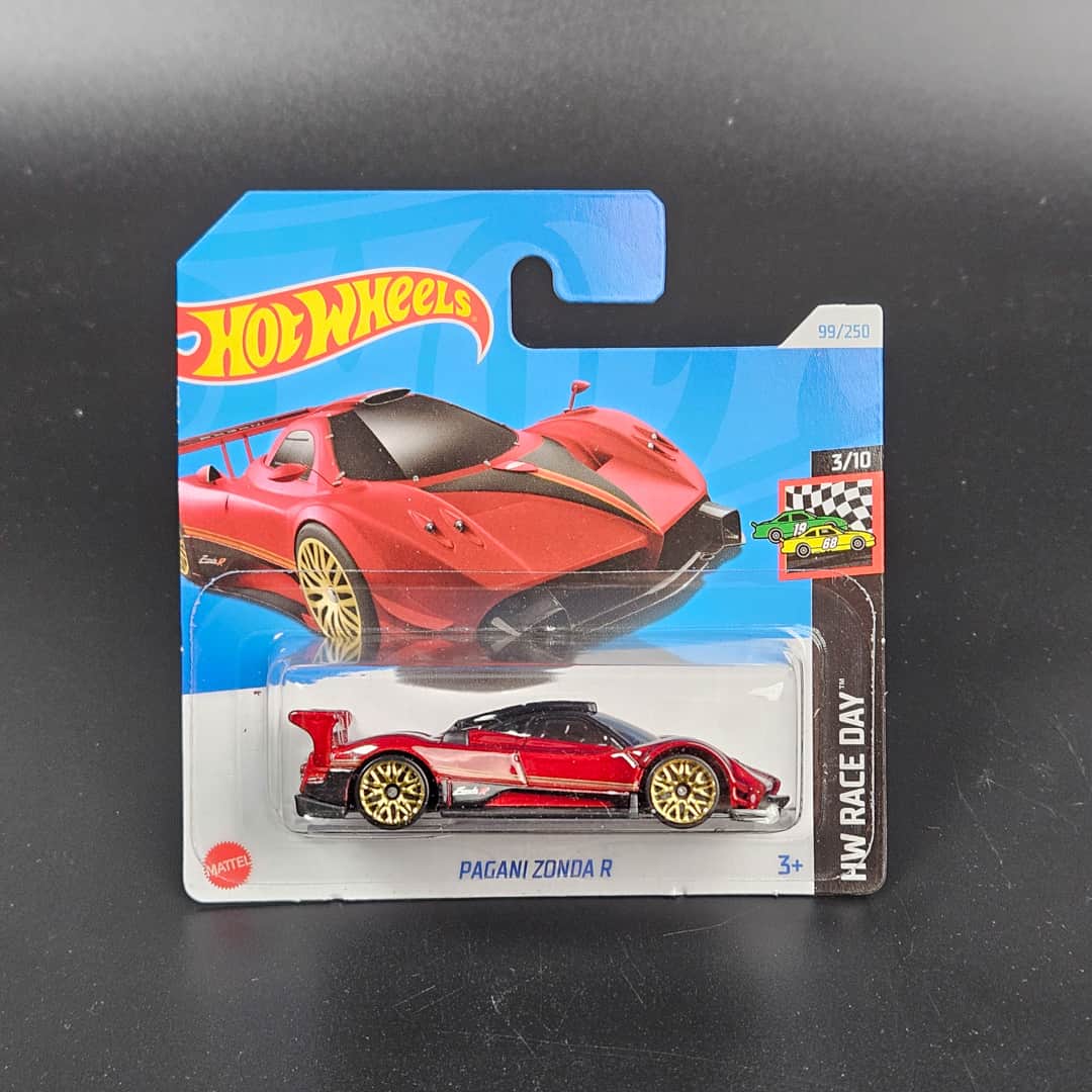 Pagani Zonda R Czerwone Hot Wheels - model 1:64