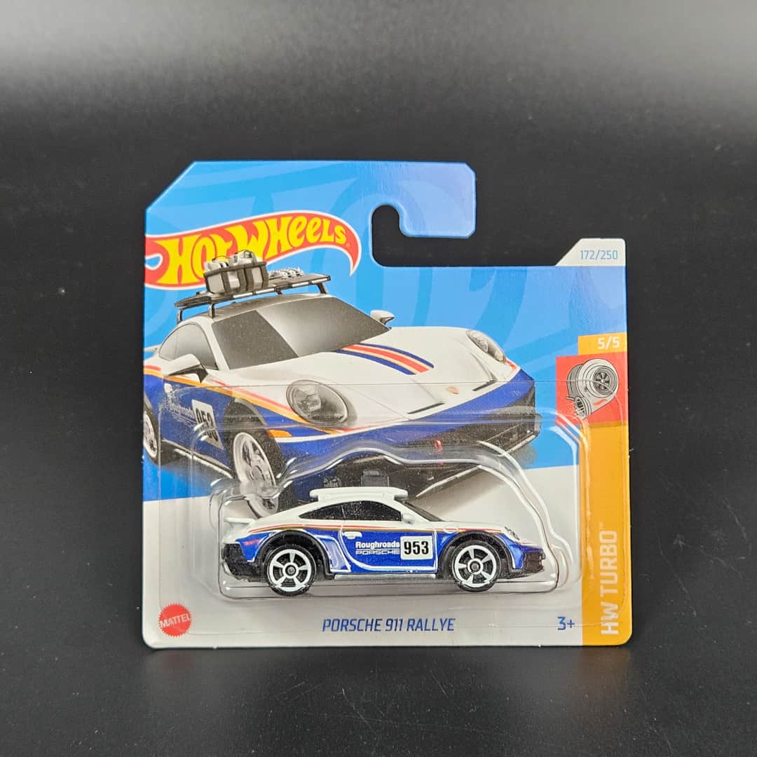 Porsche 911 Rallye Hot Wheels - model 1:64