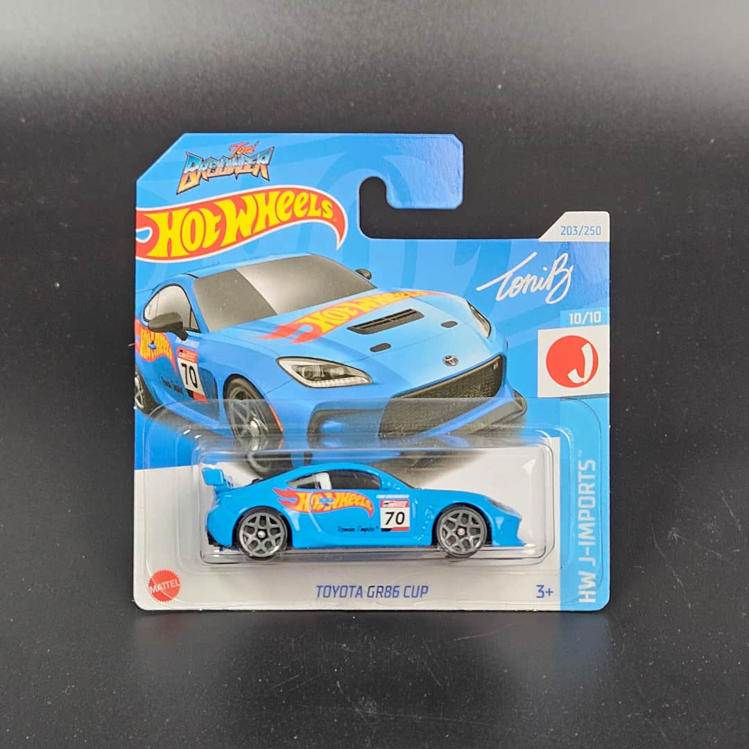 Toyota GR 86 Cup Hot Wheels - model 1:64