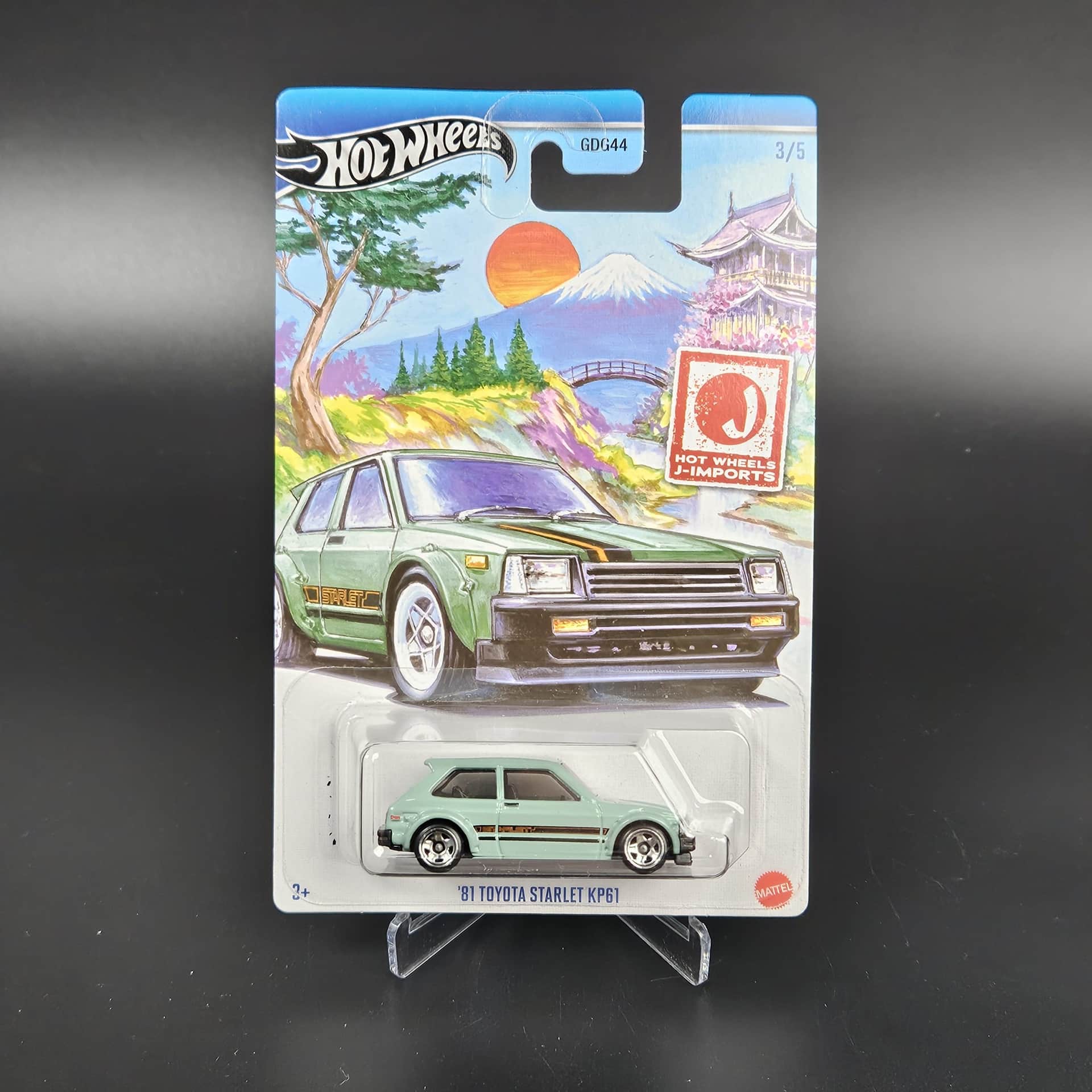 Toyota Starlet Hot Wheels - model 1:64