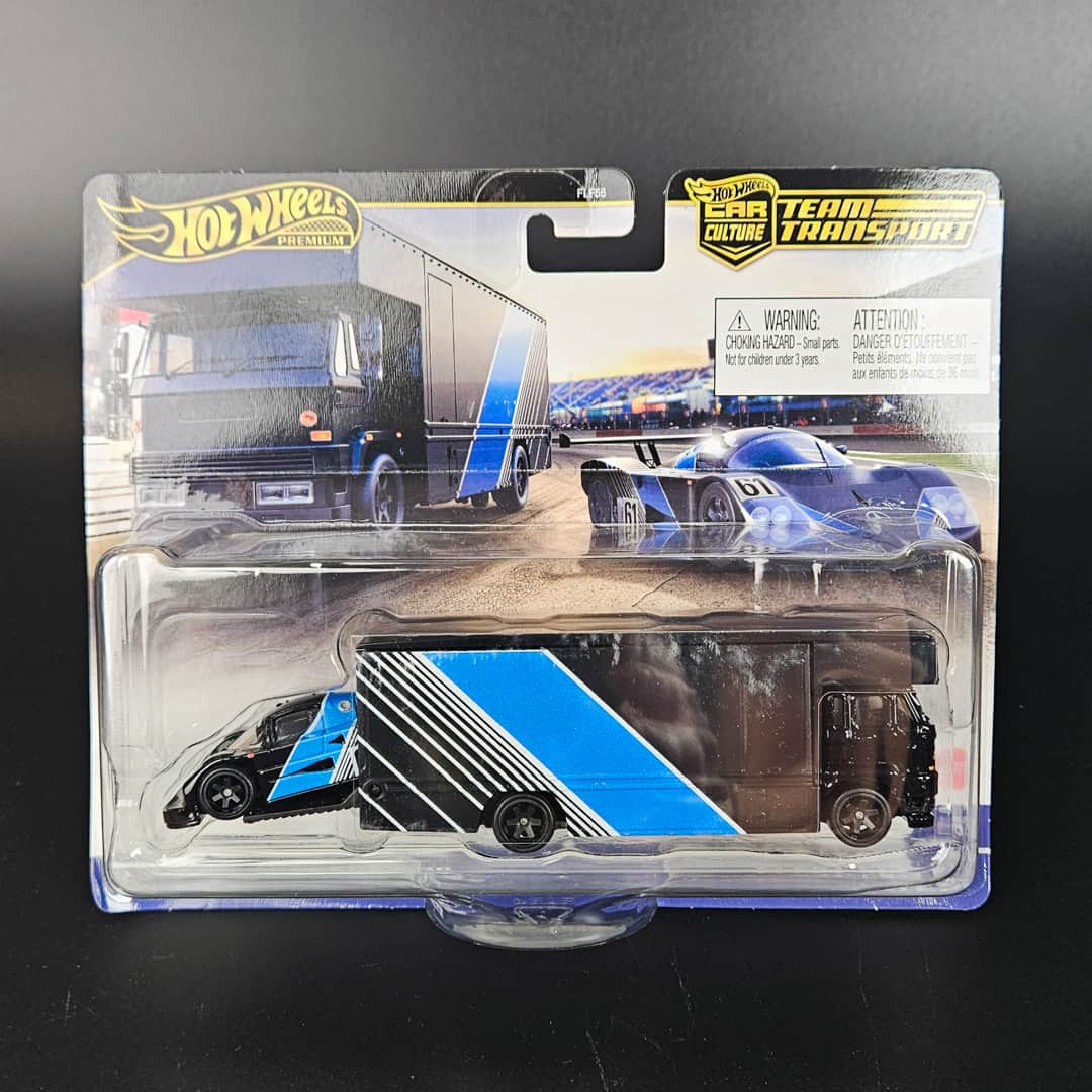 Zestaw Sauber-mercedes C9 Hot Wheels - model 1:64