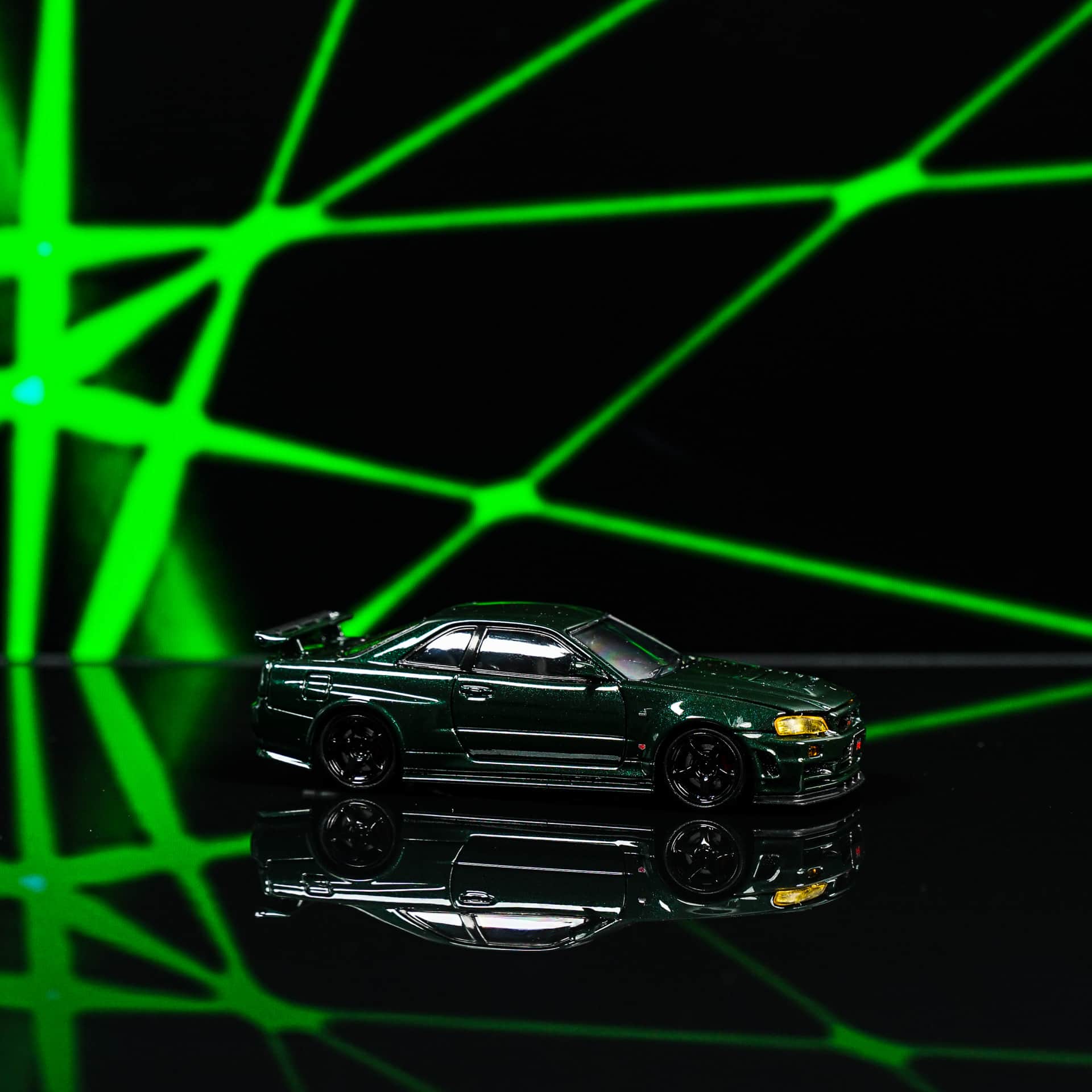 Nissan GT-R R34 TimeMicro - model 1:64