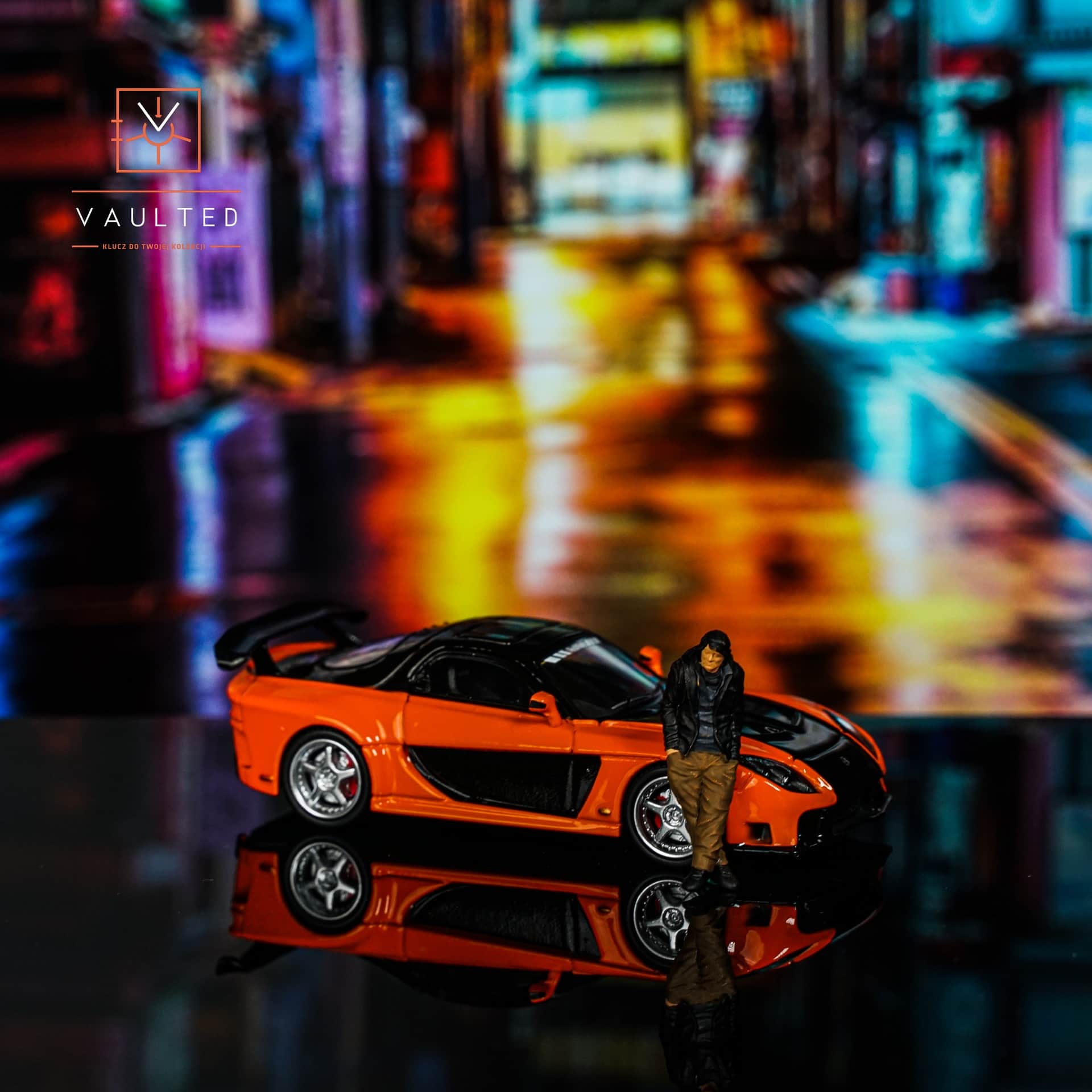 TimeMicro | Mazda RX-7 VeilSide | Figurka | 1/999 | 1:64 - zdjęcie 1