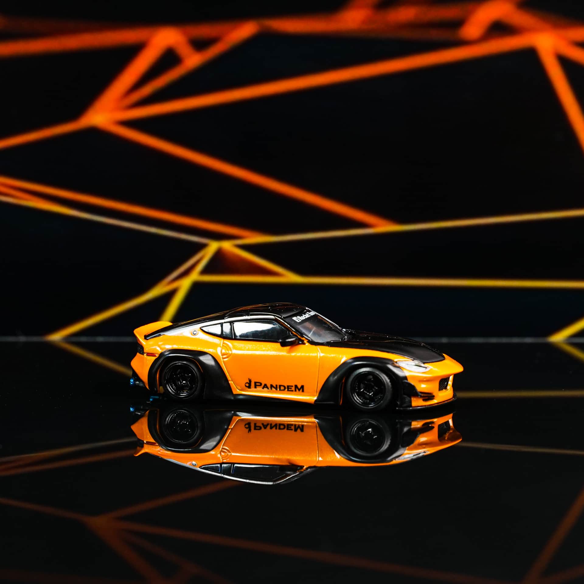 Nissan 400Z Rocket Bunny Pandem TimeMicro - model 1:64