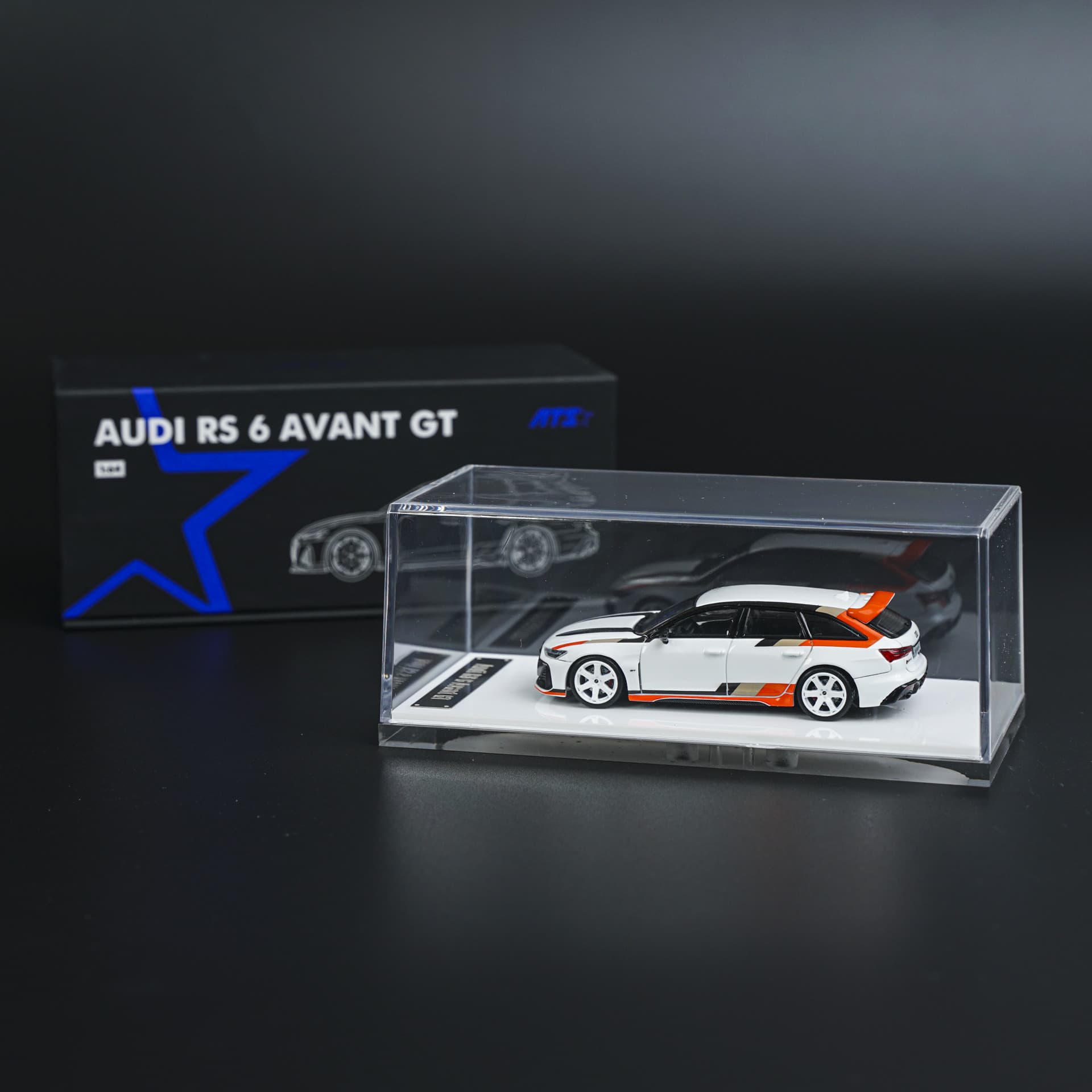 ATS | Audi RS 6 Avant GT | IMSA GTO | 1:64 - miniatura 4