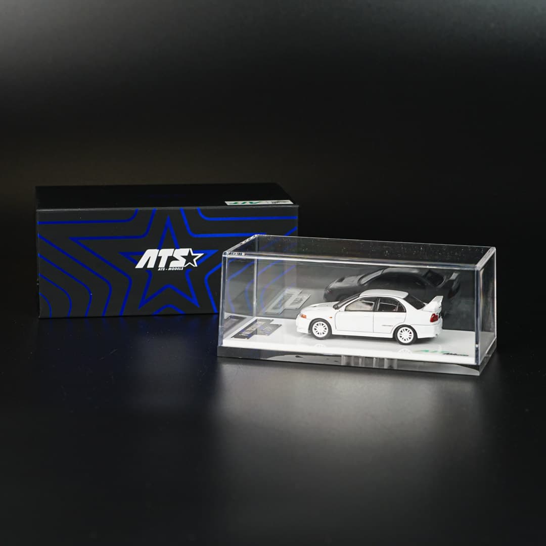 Mitsubishi Evo 4 ATS - model 1:64 - miniatura 4