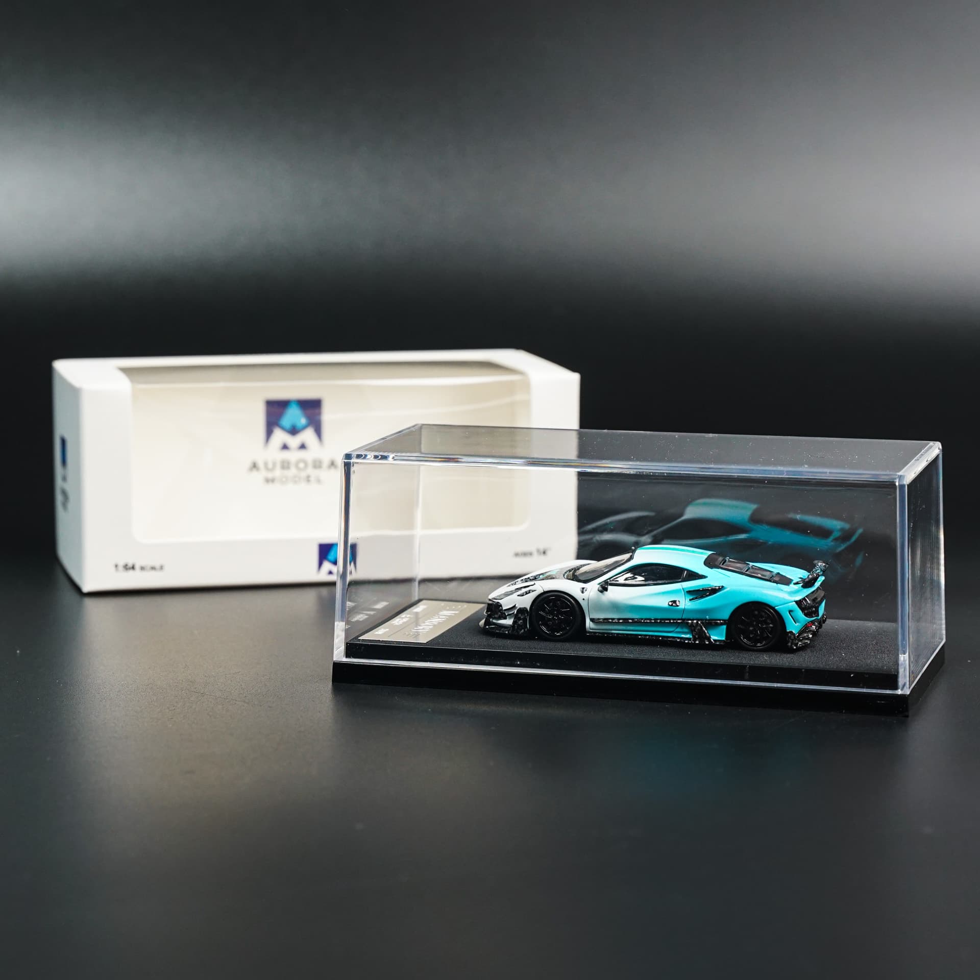 Ferrari F8XX Mansory Aurora Model - model 1:64 - miniatura 5