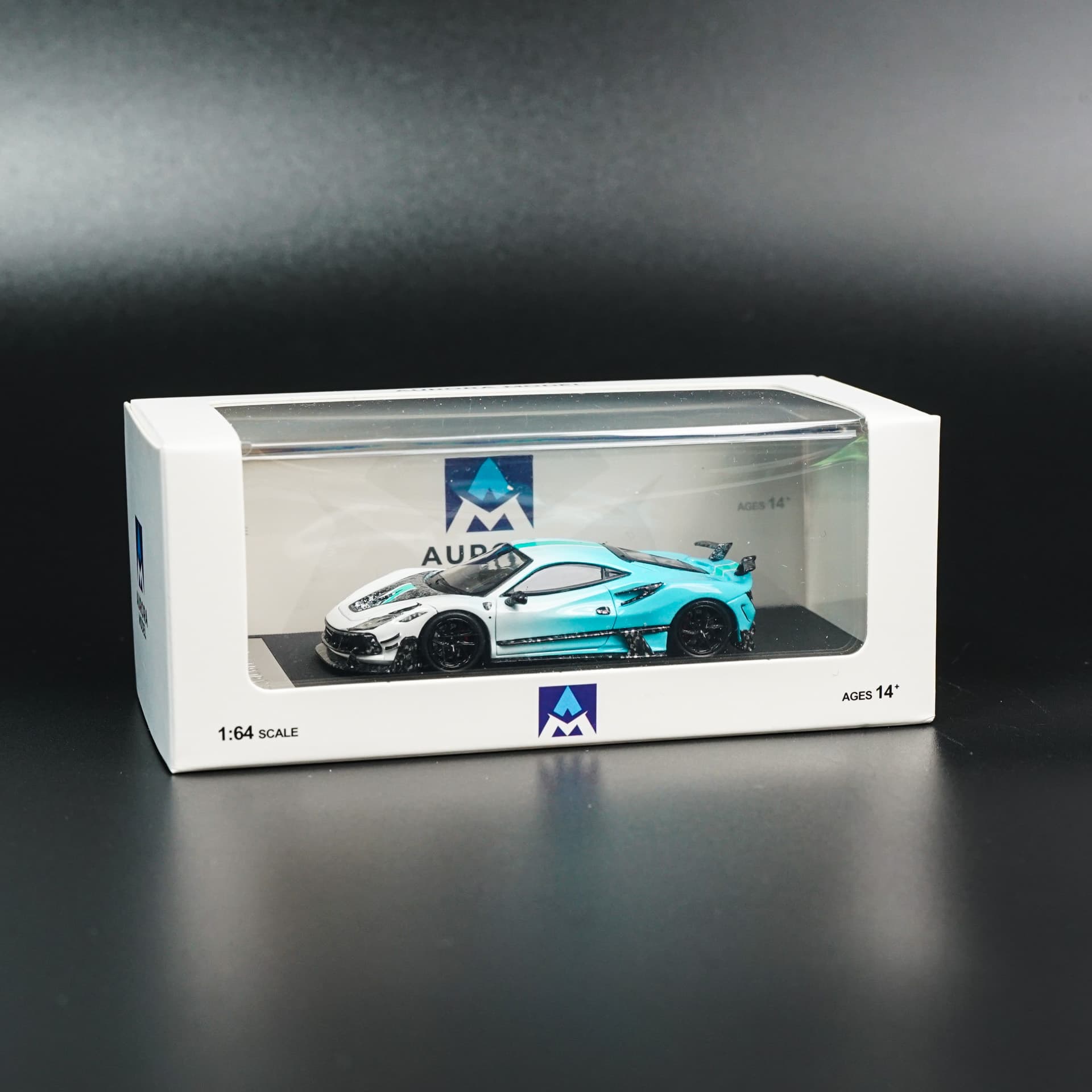 Ferrari F8XX Mansory Aurora Model - model 1:64 - miniatura 6