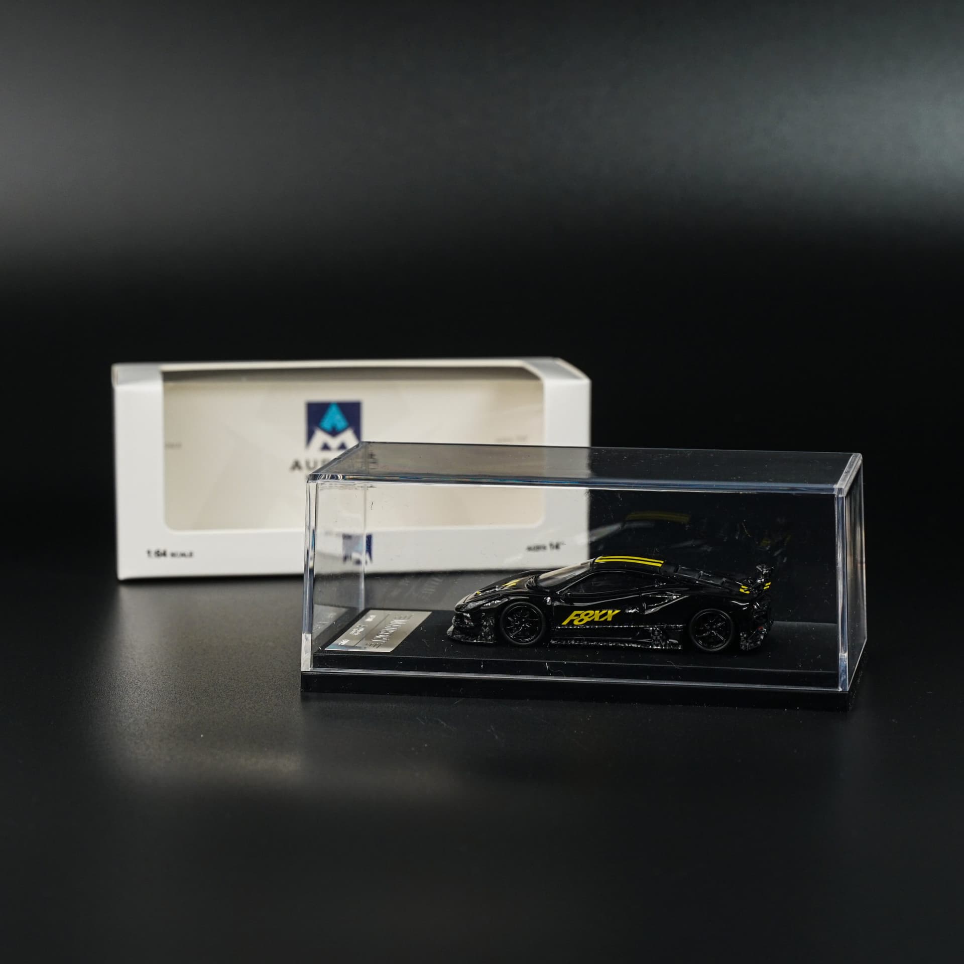Ferrari F8XX Mansory Czarny Aurora Model - model 1:64 - miniatura 4