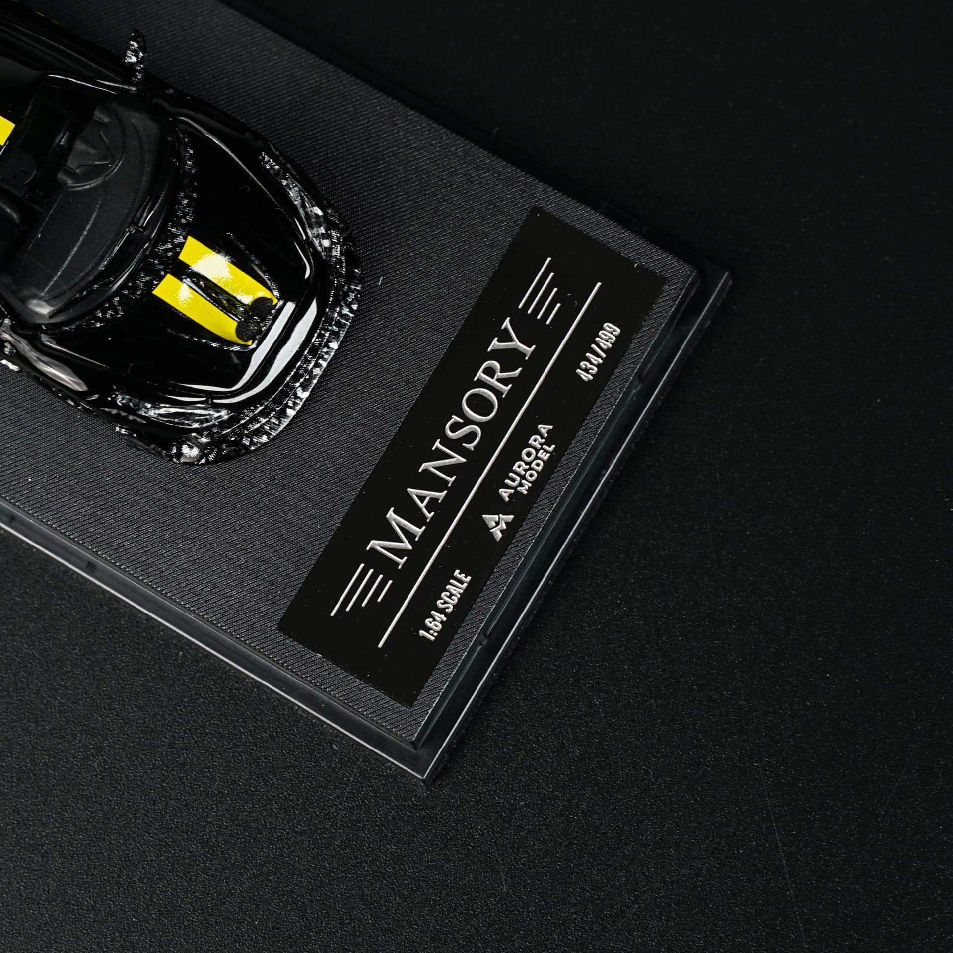 Ferrari F8XX Mansory Czarny Aurora Model - model 1:64 - miniatura 5