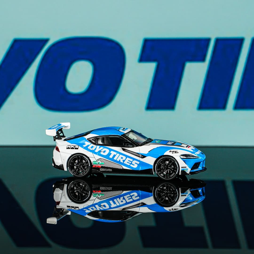 Toyota Supra A90 Aurora Model - model 1:64 - miniatura 1