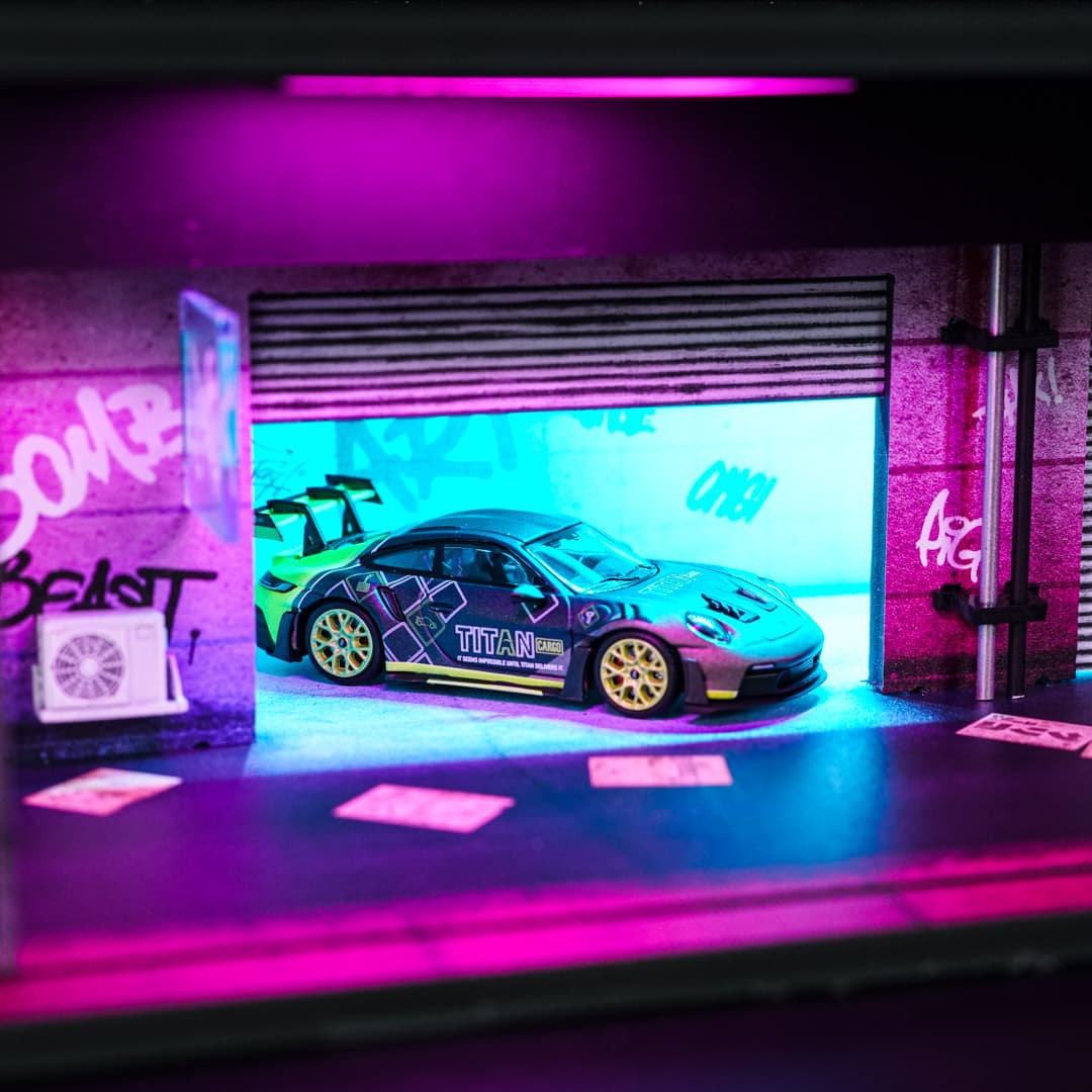 Diorama Cyberpunk 02 Inny - model 1:64 - miniatura 2