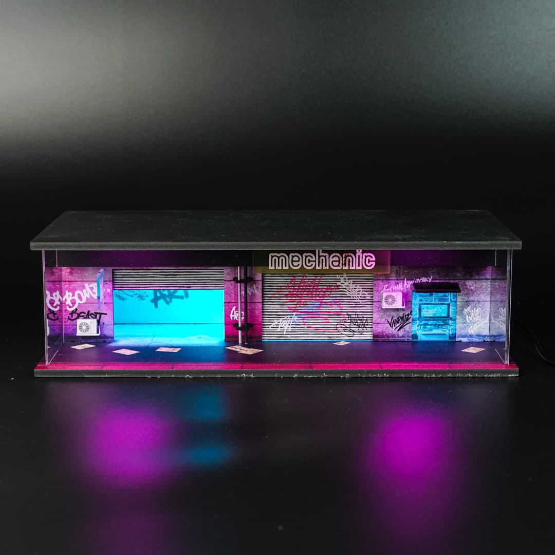 Diorama Cyberpunk 02 Inny - model 1:64 - miniatura 4