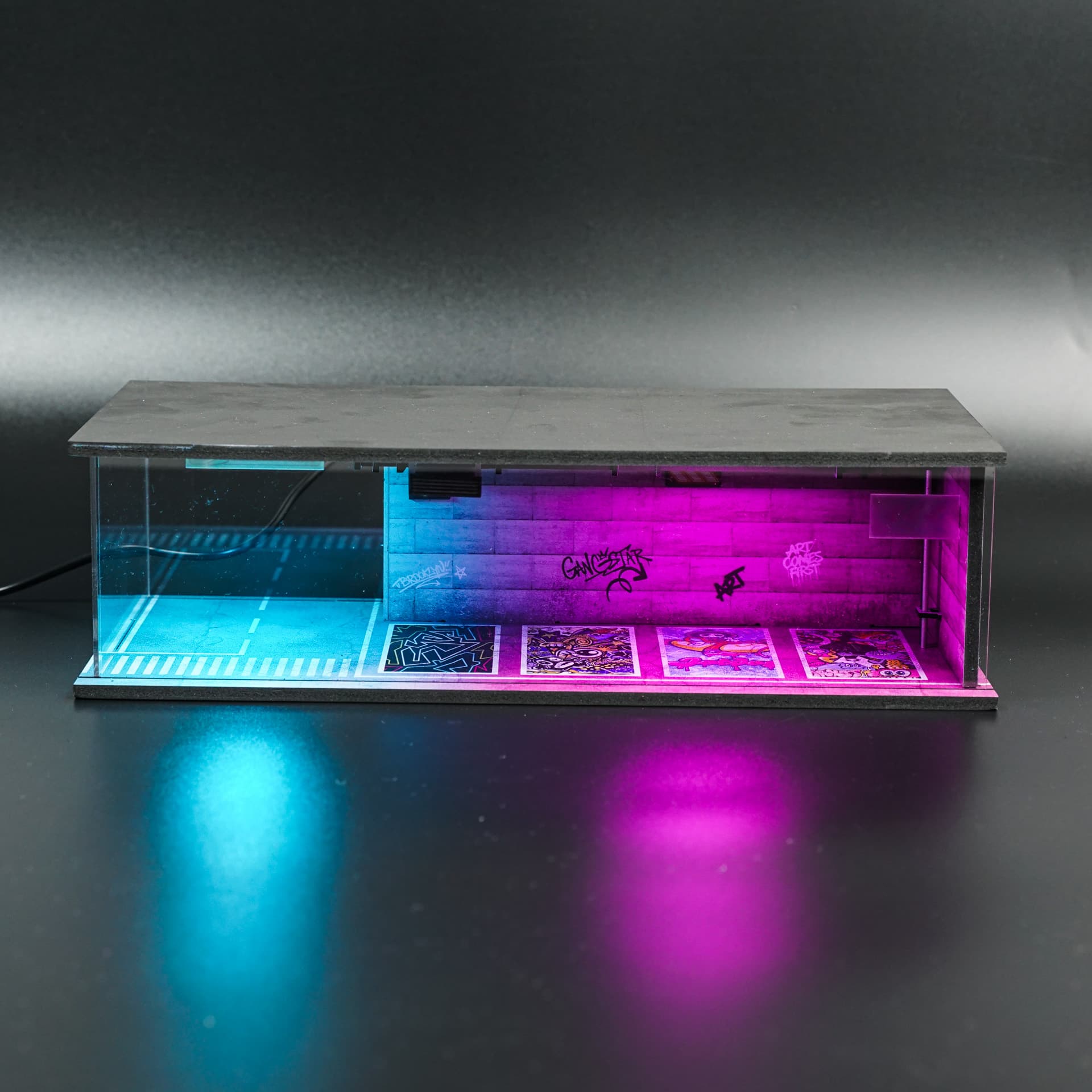 Diorama Cyberpunk 04 Moreart - model 1:64 - miniatura 4