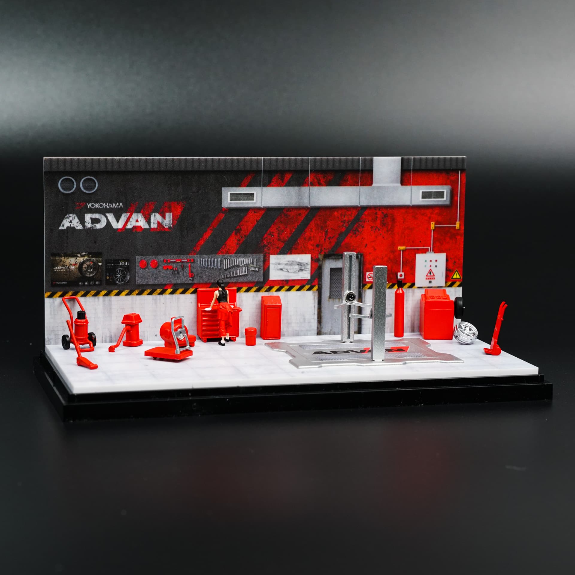 Diorama Warsztat ADVAN Inny - model 1:64 - miniatura 2