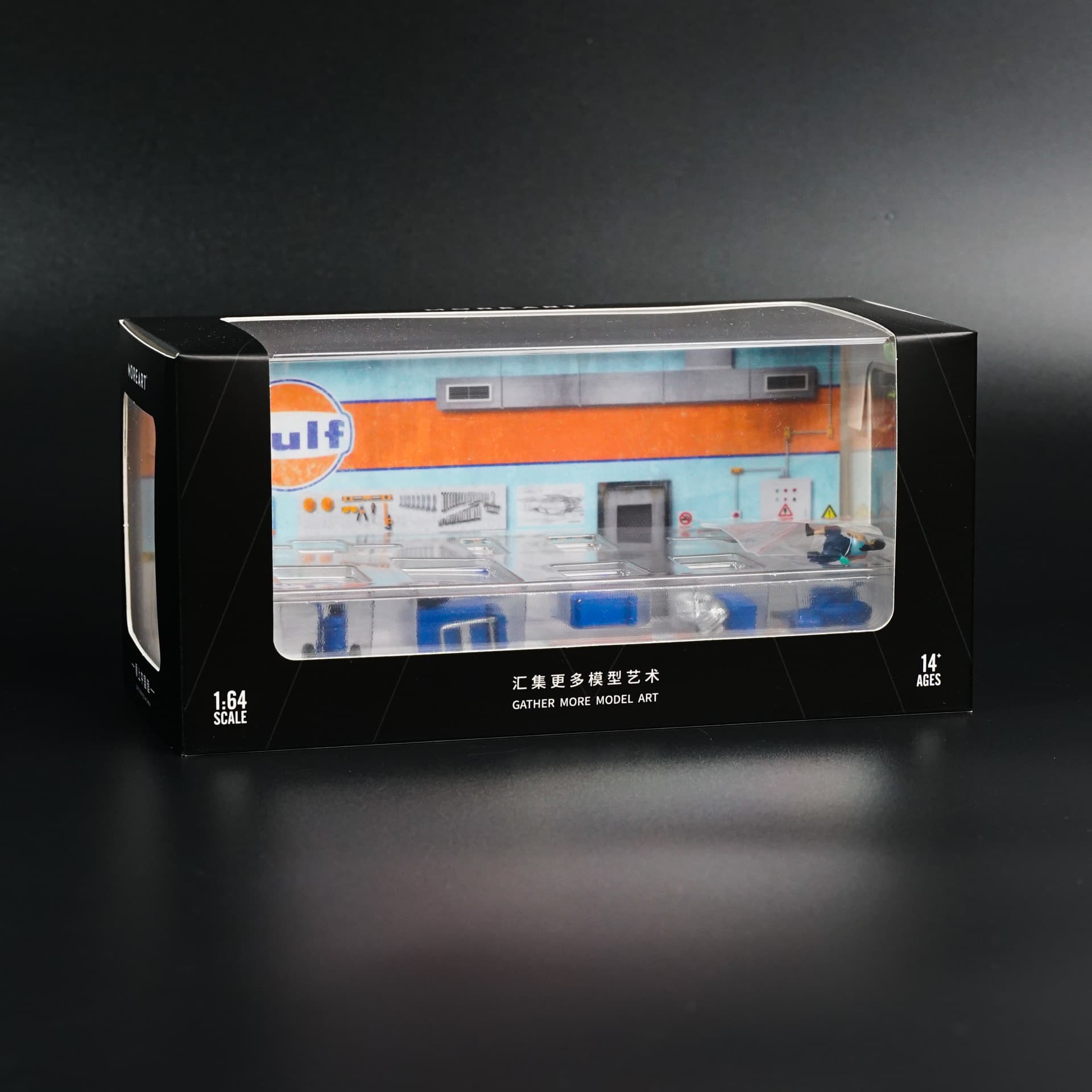 Diorama warsztat Gulf Moreart - model 1:64 - miniatura 6
