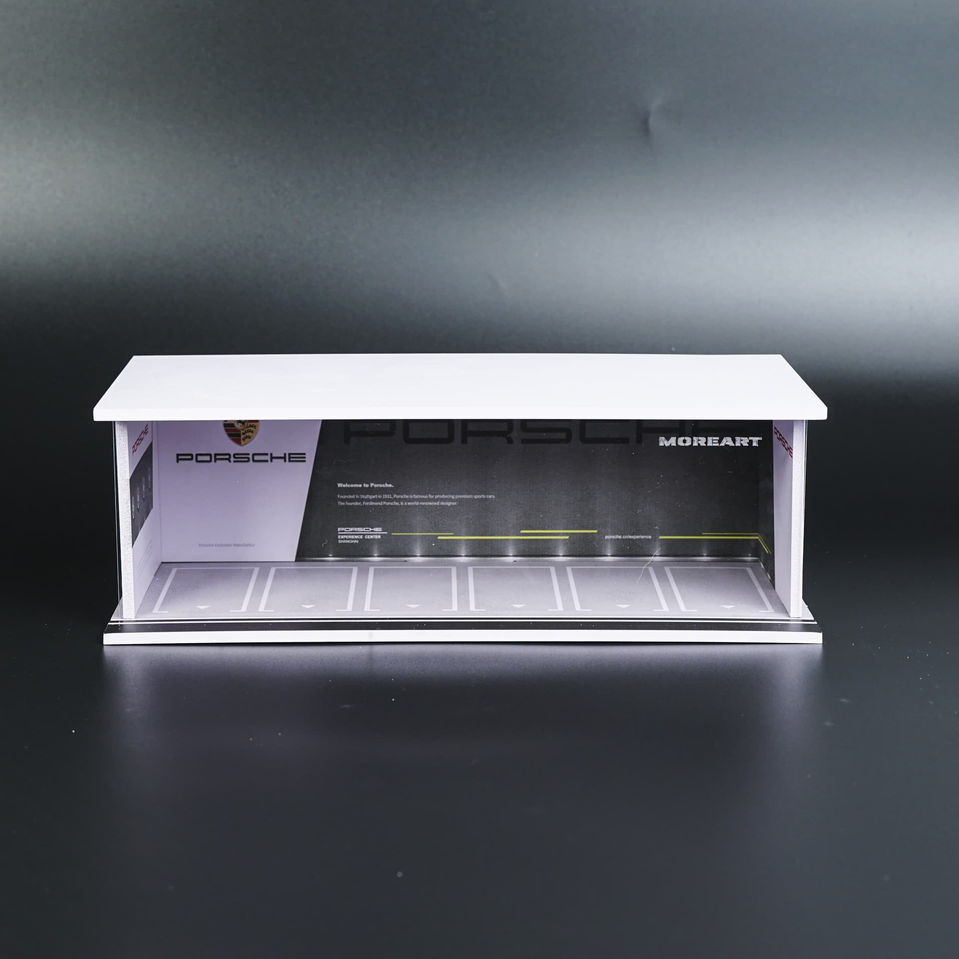 Gablota LED Porsche | 6 miejsc | Podświetlana LED | 1:64 - miniatura 4