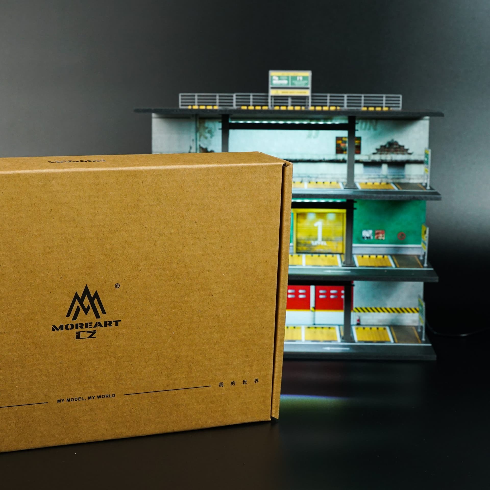 Garaż LED – American Inny - model 1:64 - miniatura 5
