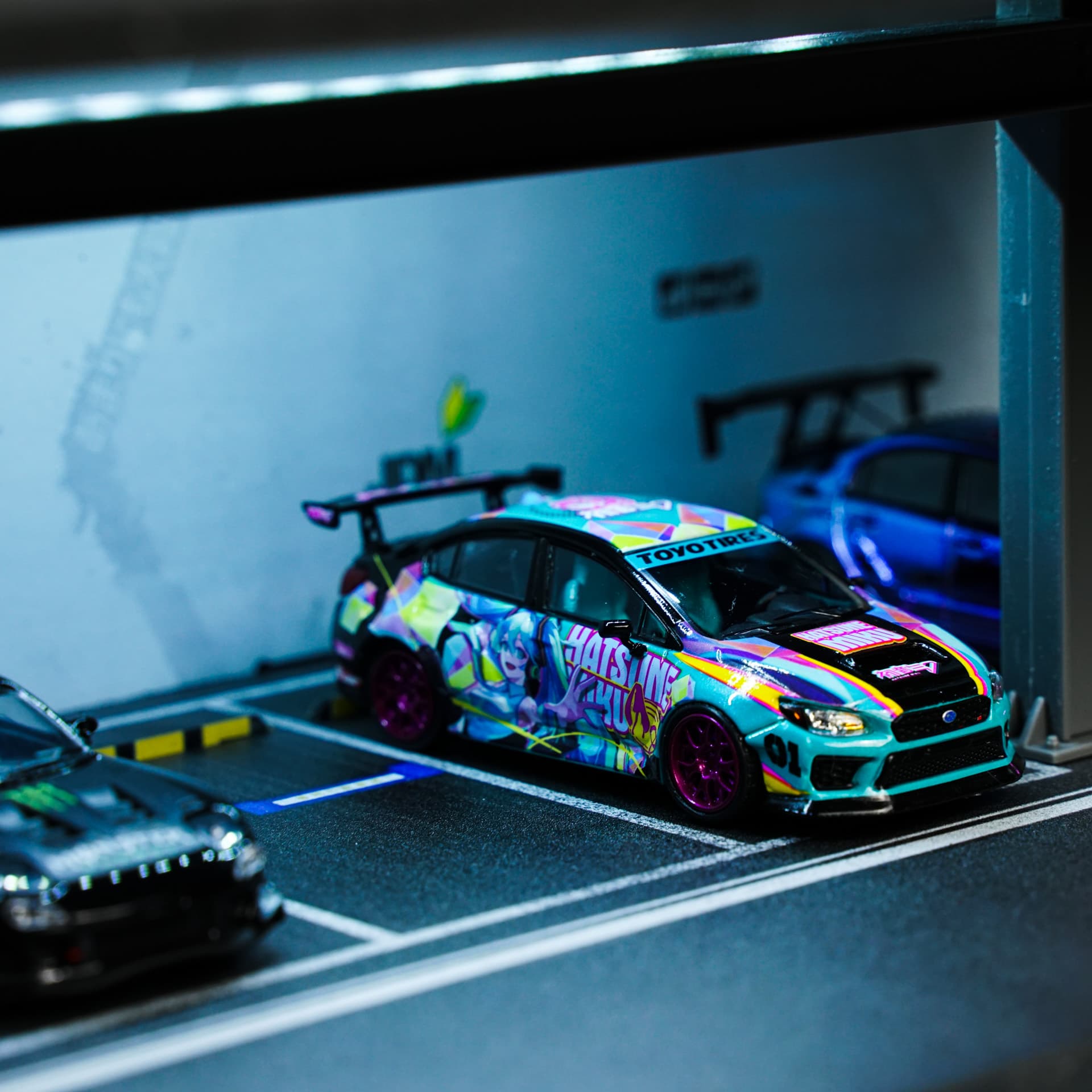 Garaż LED – JDM Inny - model 1:64 - miniatura 4