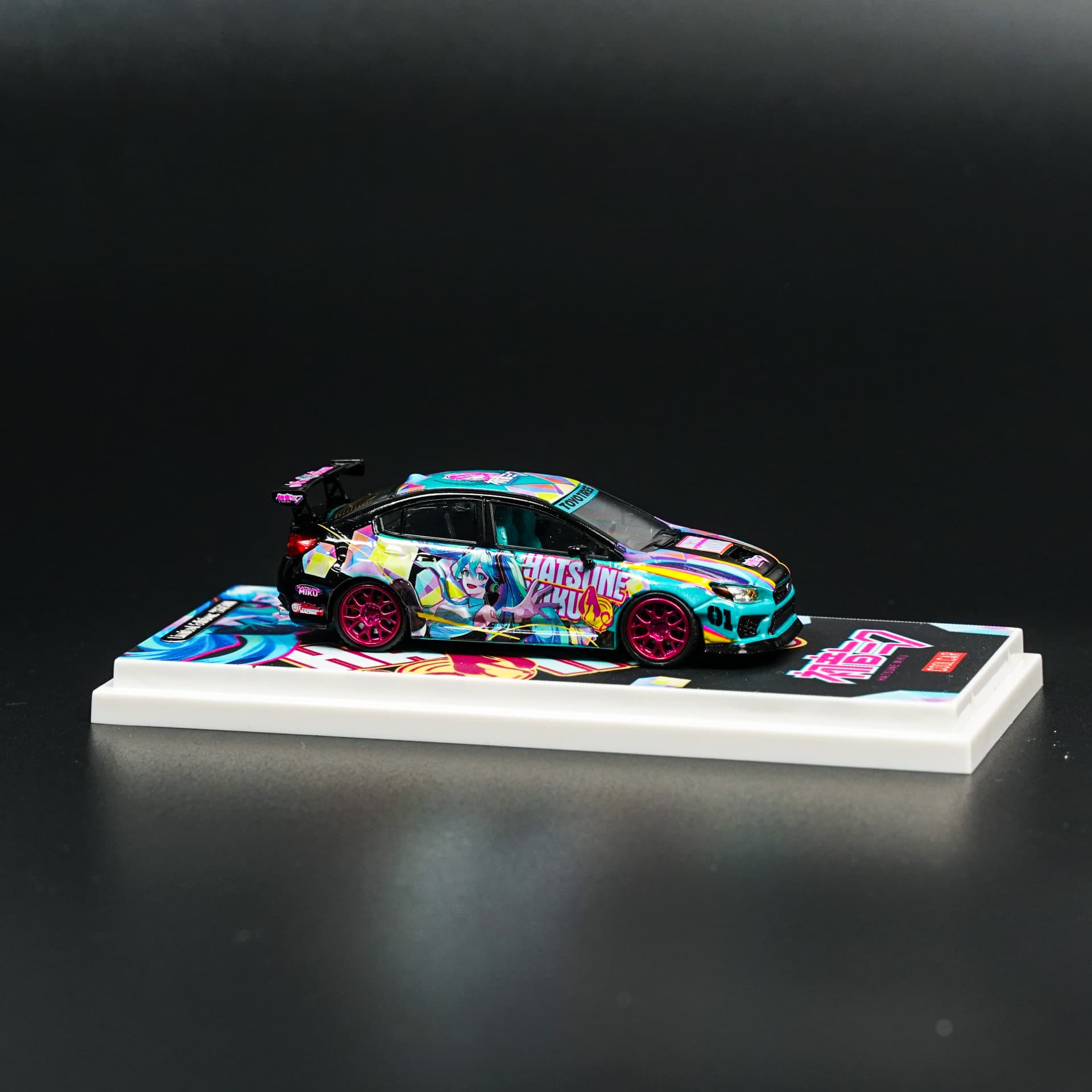 Honda Civic Itasha Cool Car - model 1:64 - miniatura 2