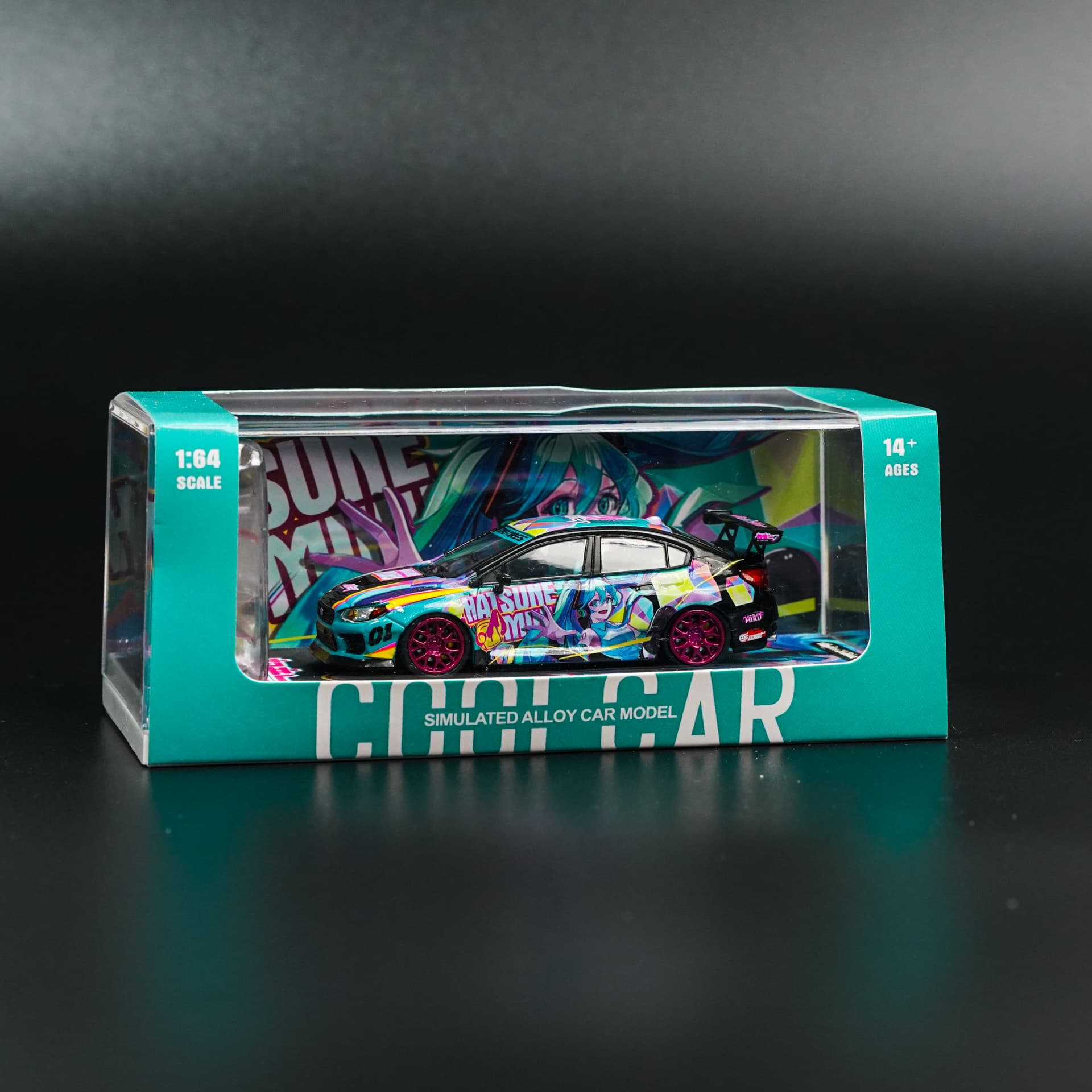 Honda Civic Itasha Cool Car - model 1:64 - miniatura 6