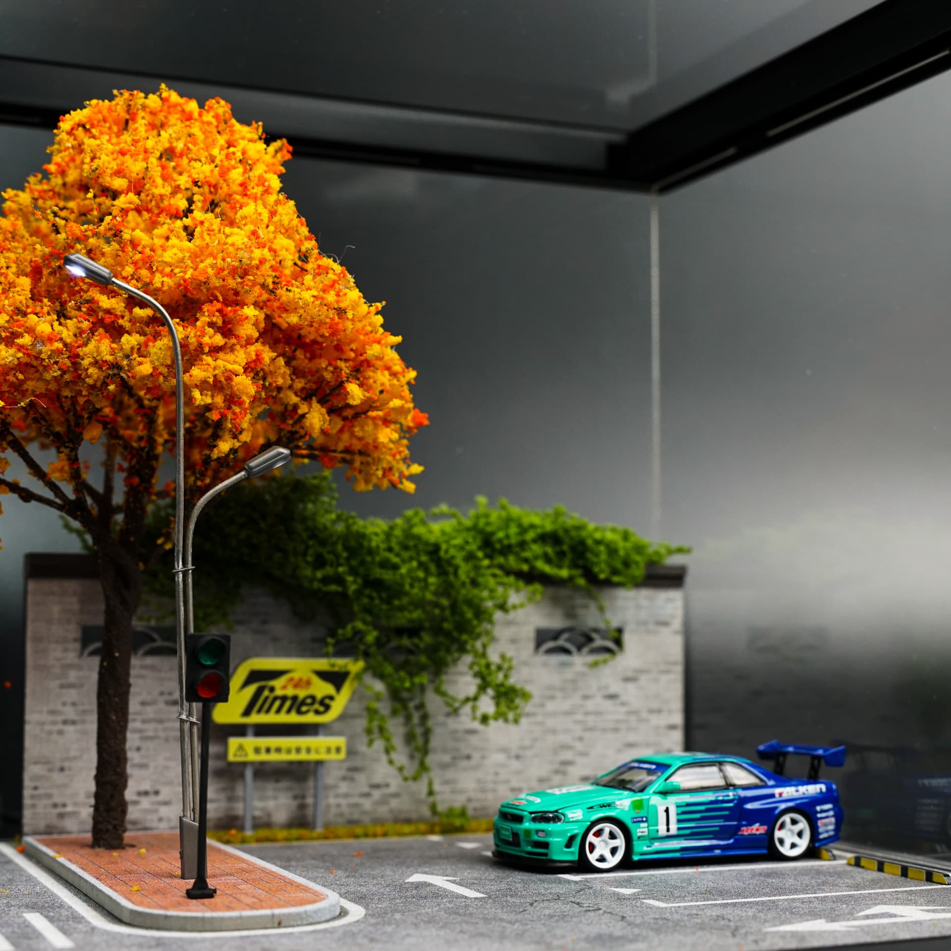 Jesienny Parking Moreart - model 1:64 - miniatura 2